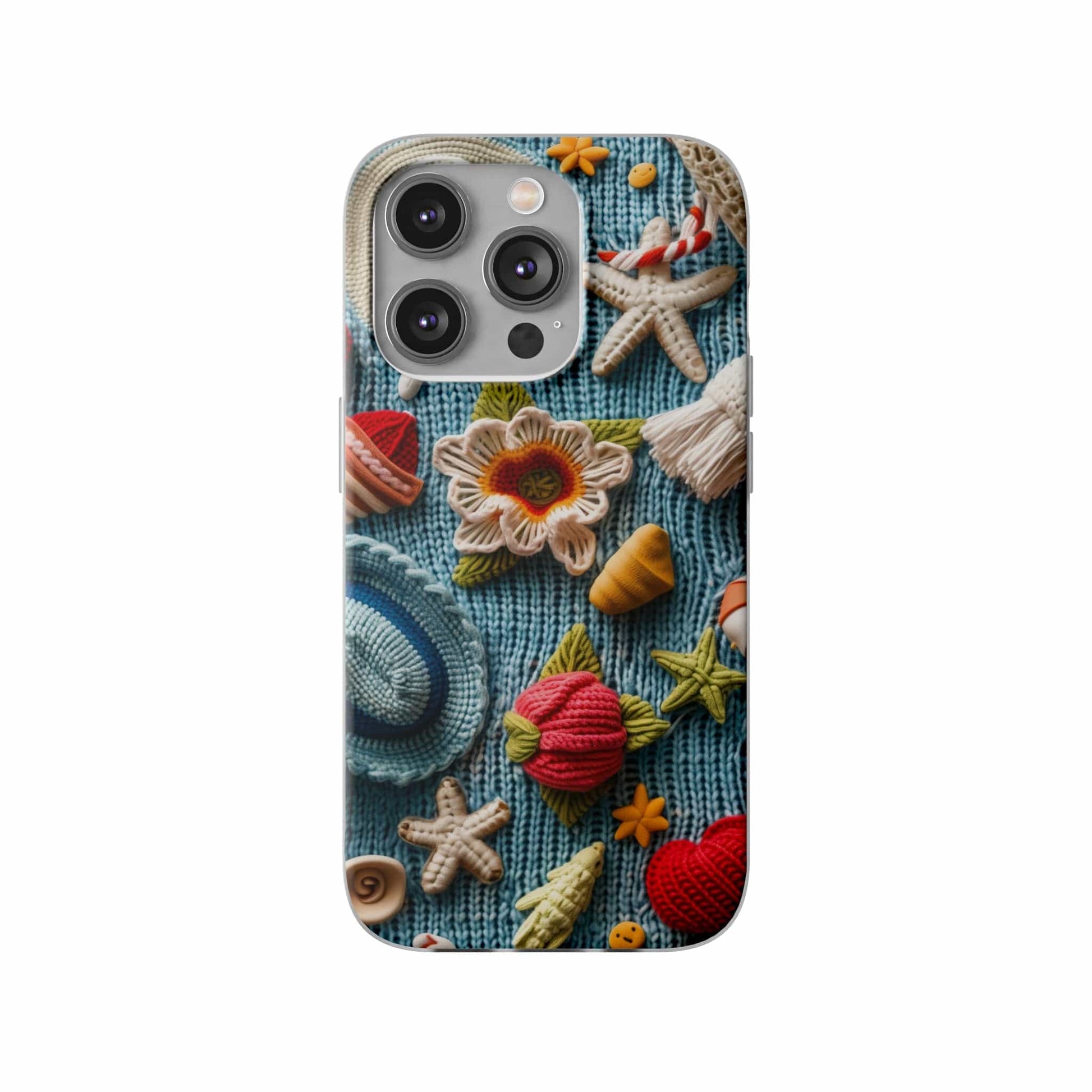 Printify Phone Case iPhone 14 Pro with gift packaging Woven Summer Vibes Flexi Cases