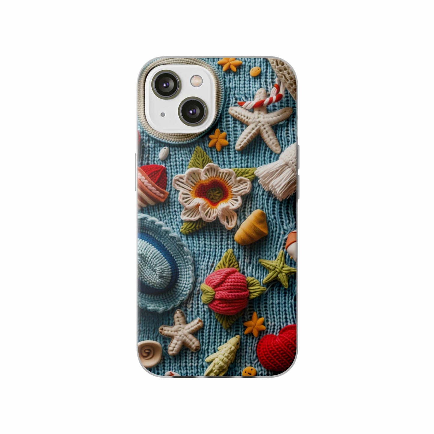 Printify Phone Case iPhone 14 with gift packaging Woven Summer Vibes Flexi Cases