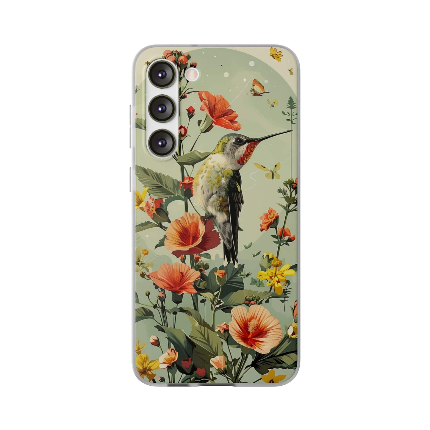 Printify Phone Case Samsung Galaxy S23 Plus Summer Spring Bird Flexi Cases