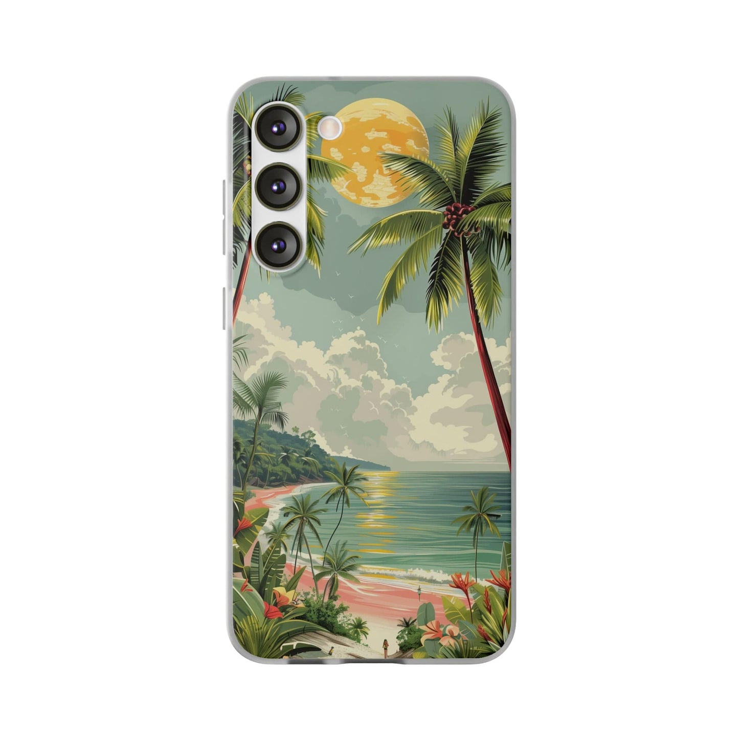 Printify Phone Case Samsung Galaxy S23 Plus with gift packaging Summer Beach Vibes Flexi Cases