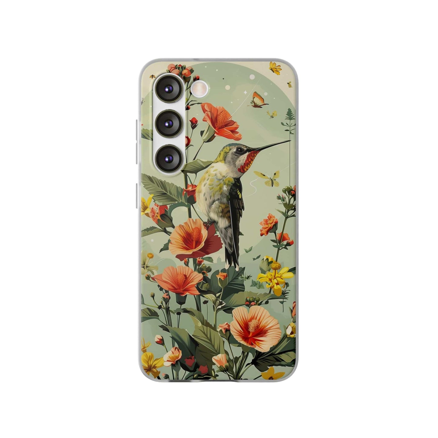 Printify Phone Case Samsung Galaxy S23 Summer Spring Bird Flexi Cases