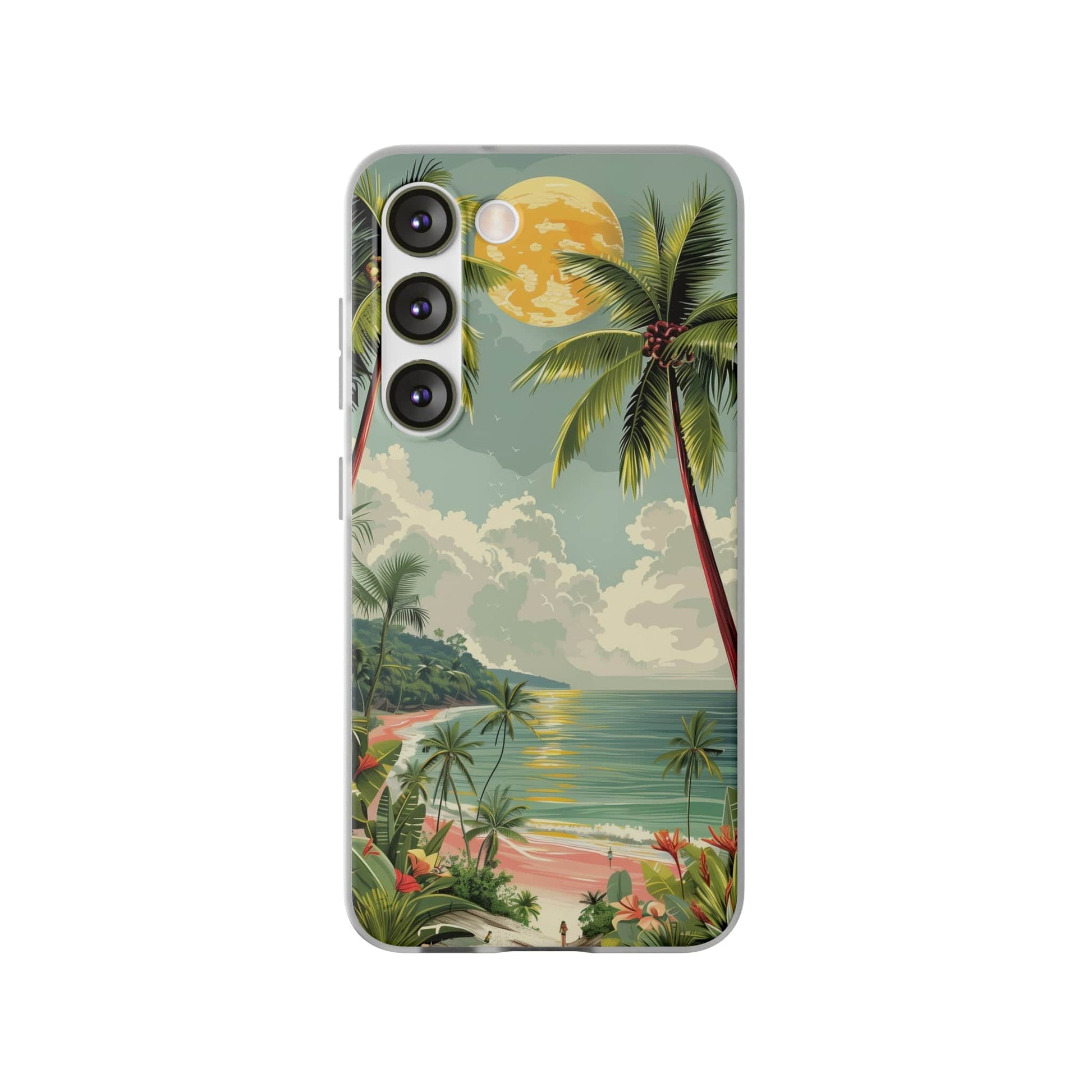 Printify Phone Case Samsung Galaxy S23 with gift packaging Summer Beach Vibes Flexi Cases