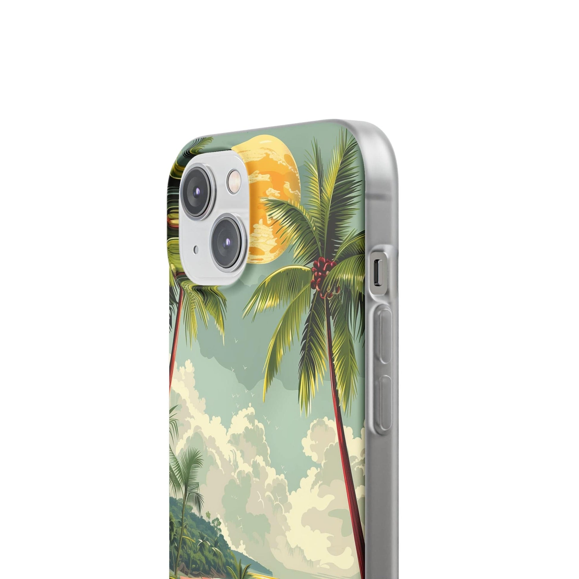 Printify Phone Case Summer Beach Vibes Flexi Cases