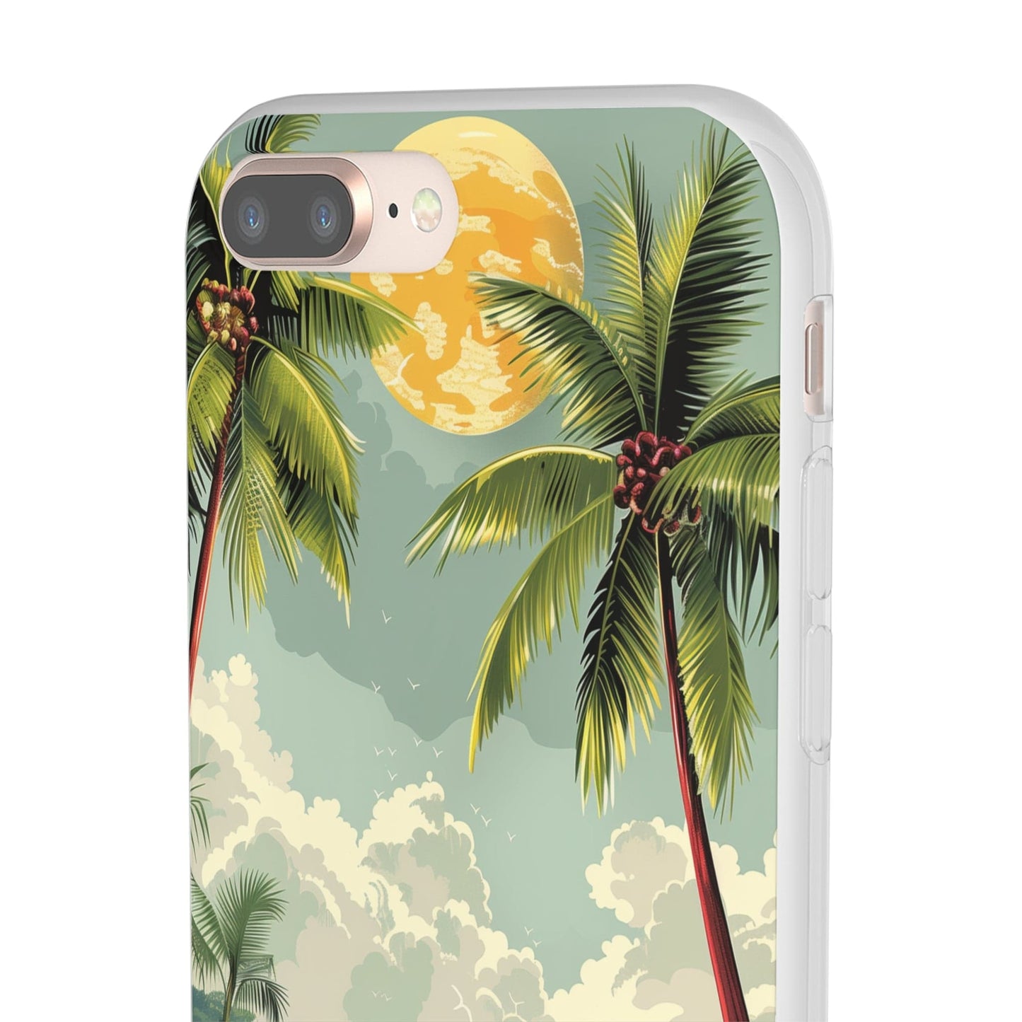 Printify Phone Case Summer Beach Vibes Flexi Cases