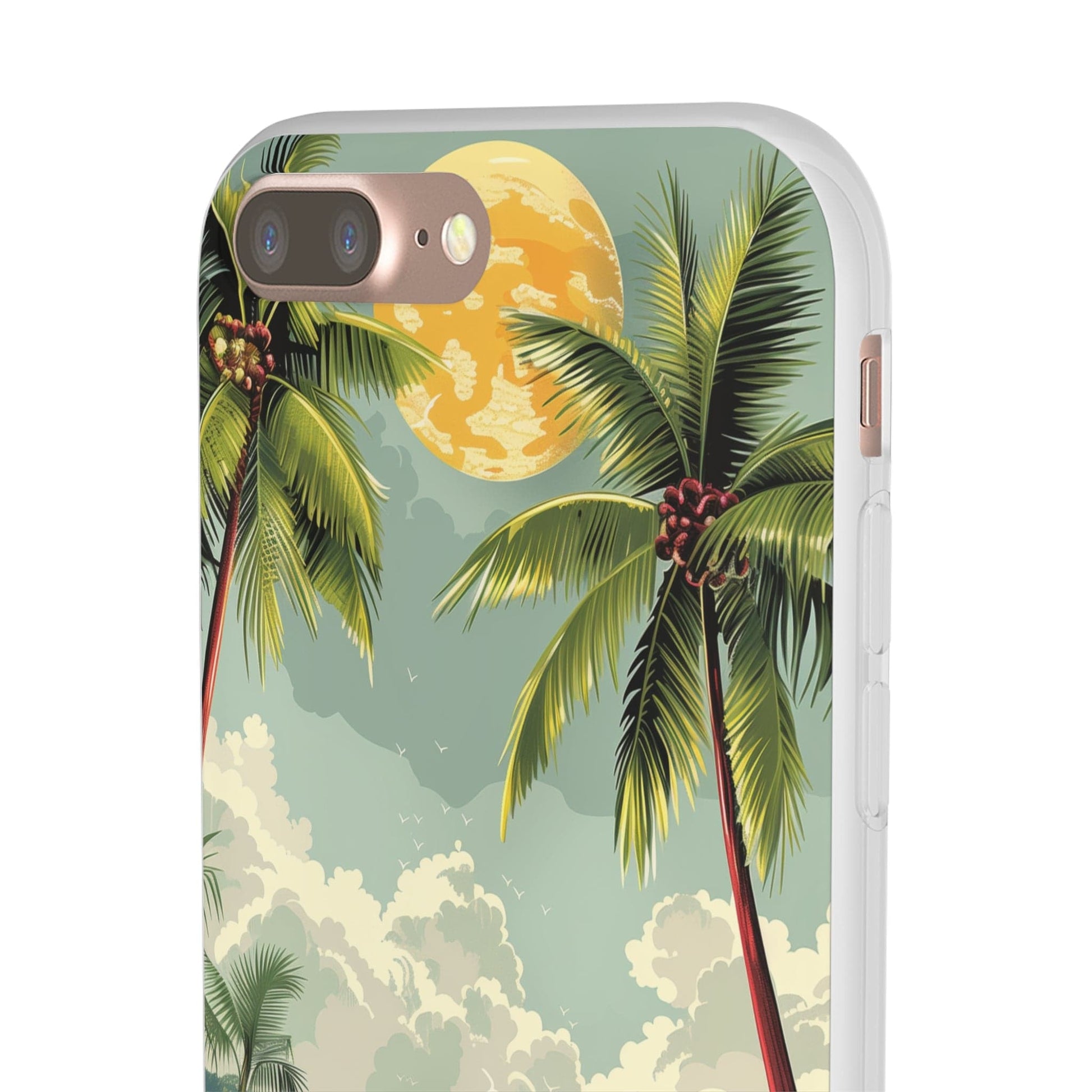 Printify Phone Case Summer Beach Vibes Flexi Cases