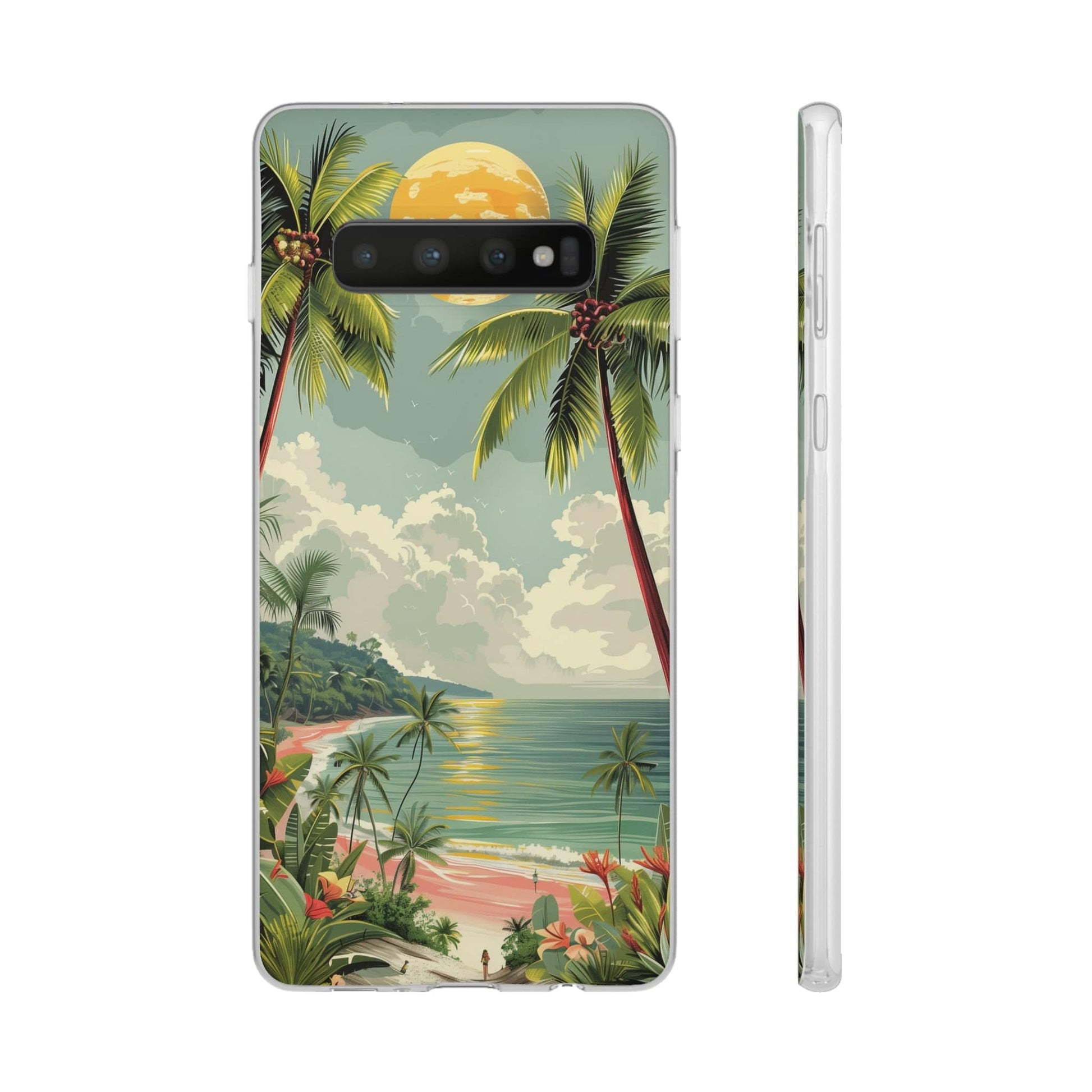 Printify Phone Case Summer Beach Vibes Flexi Cases