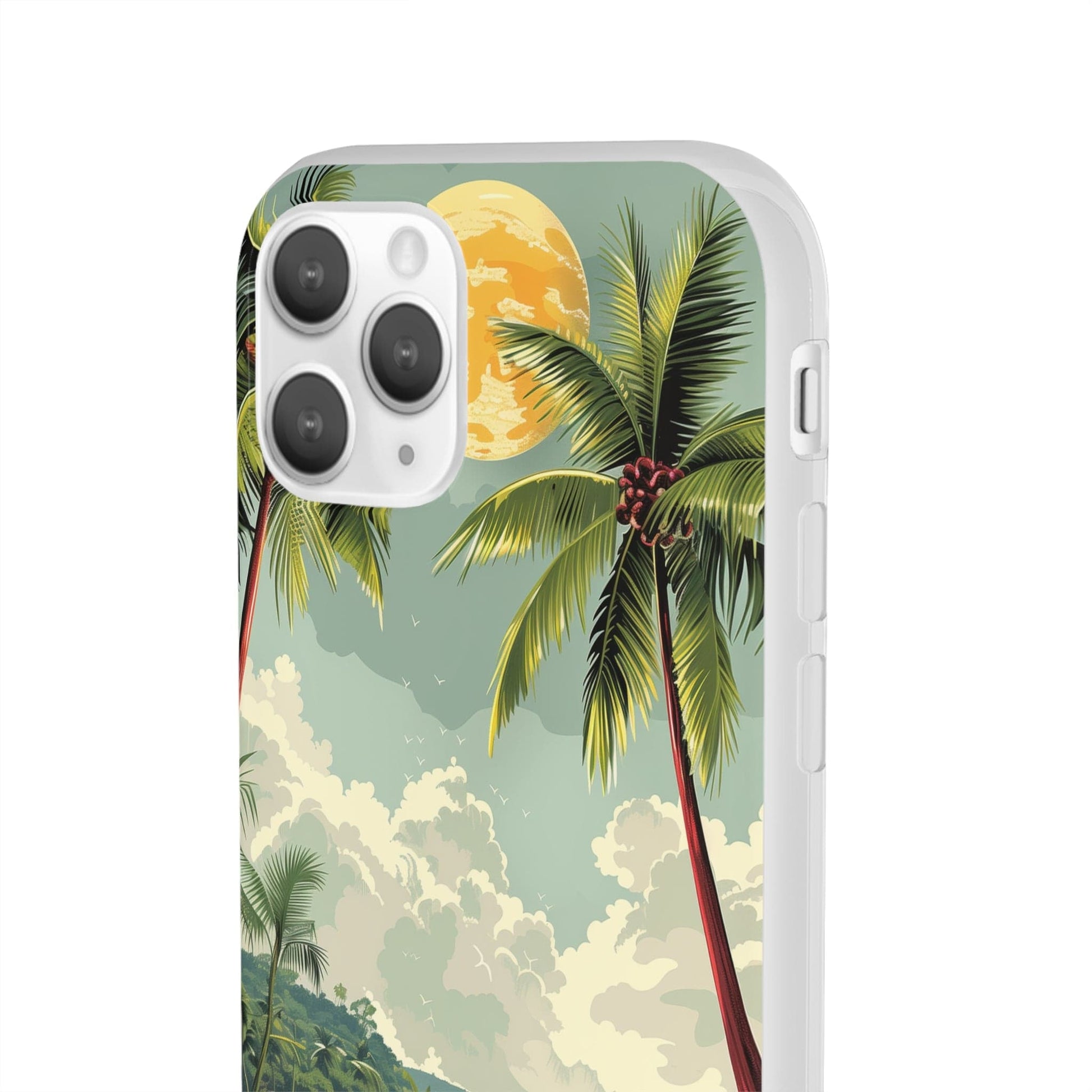 Printify Phone Case Summer Beach Vibes Flexi Cases