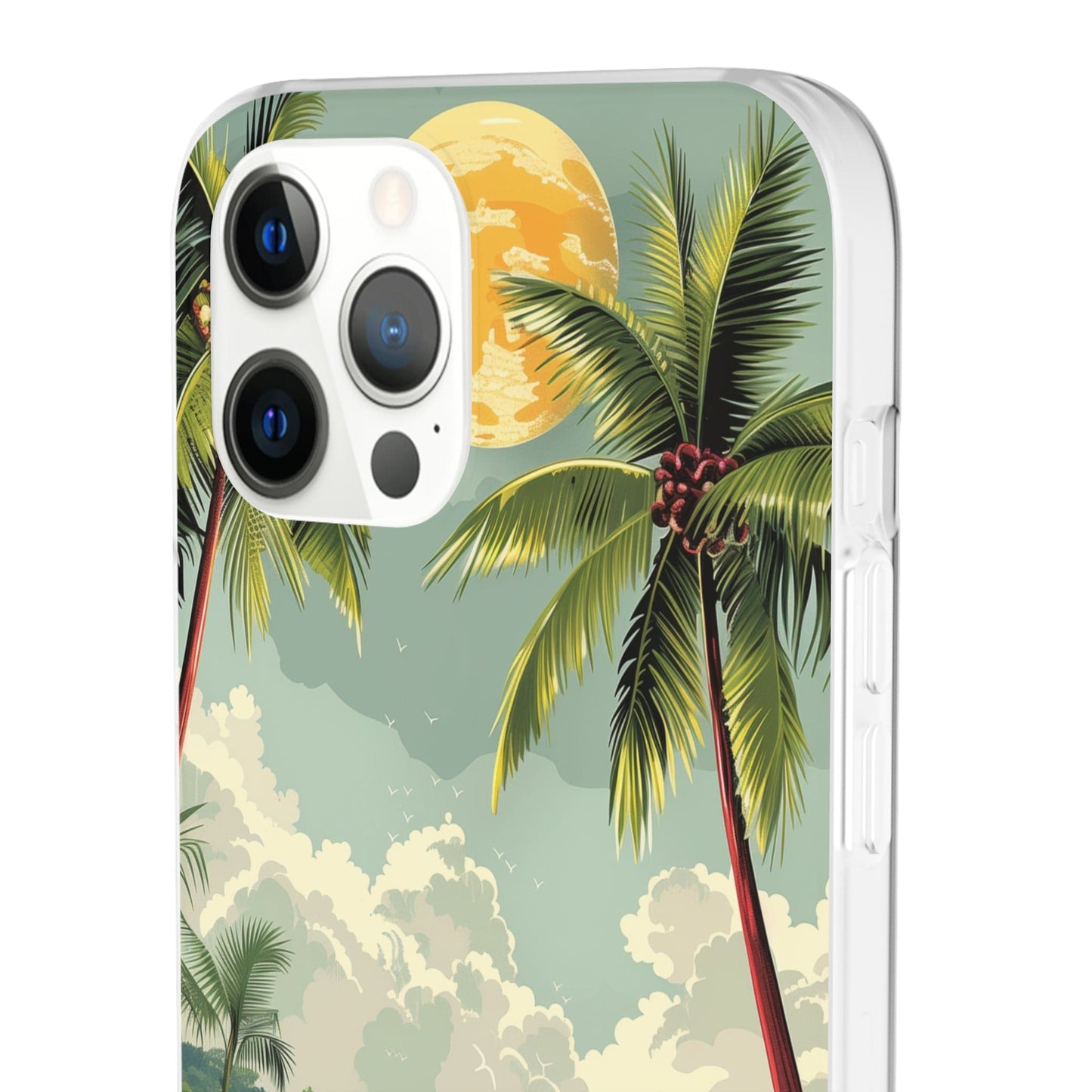 Printify Phone Case Summer Beach Vibes Flexi Cases