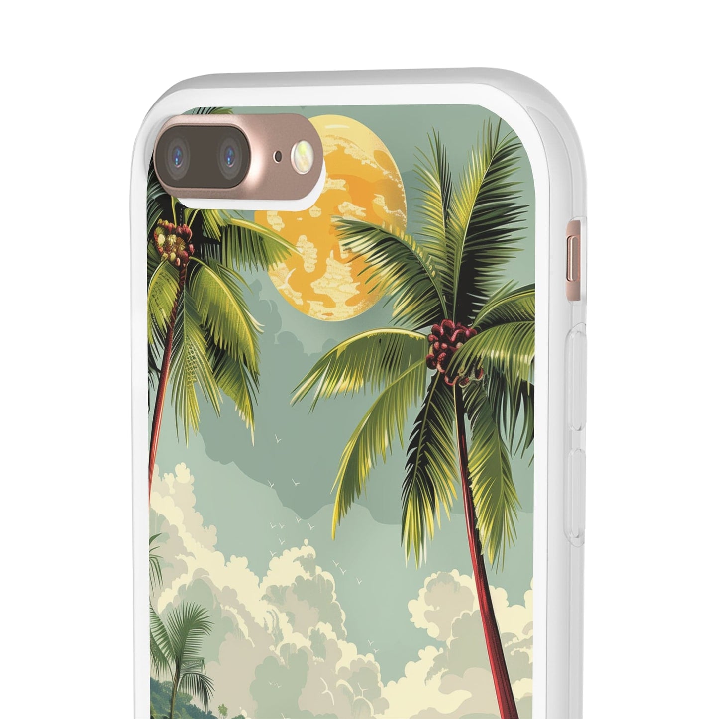 Printify Phone Case Summer Beach Vibes Flexi Cases