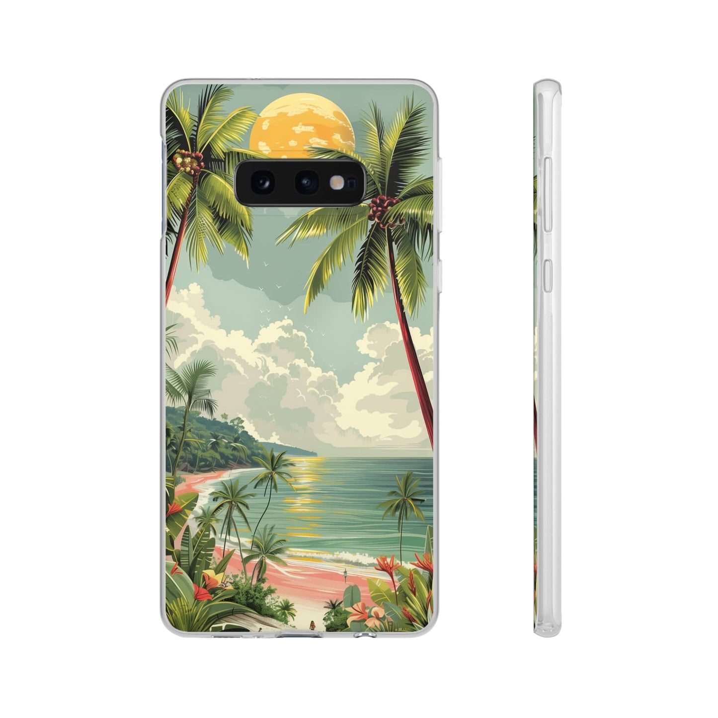 Printify Phone Case Summer Beach Vibes Flexi Cases