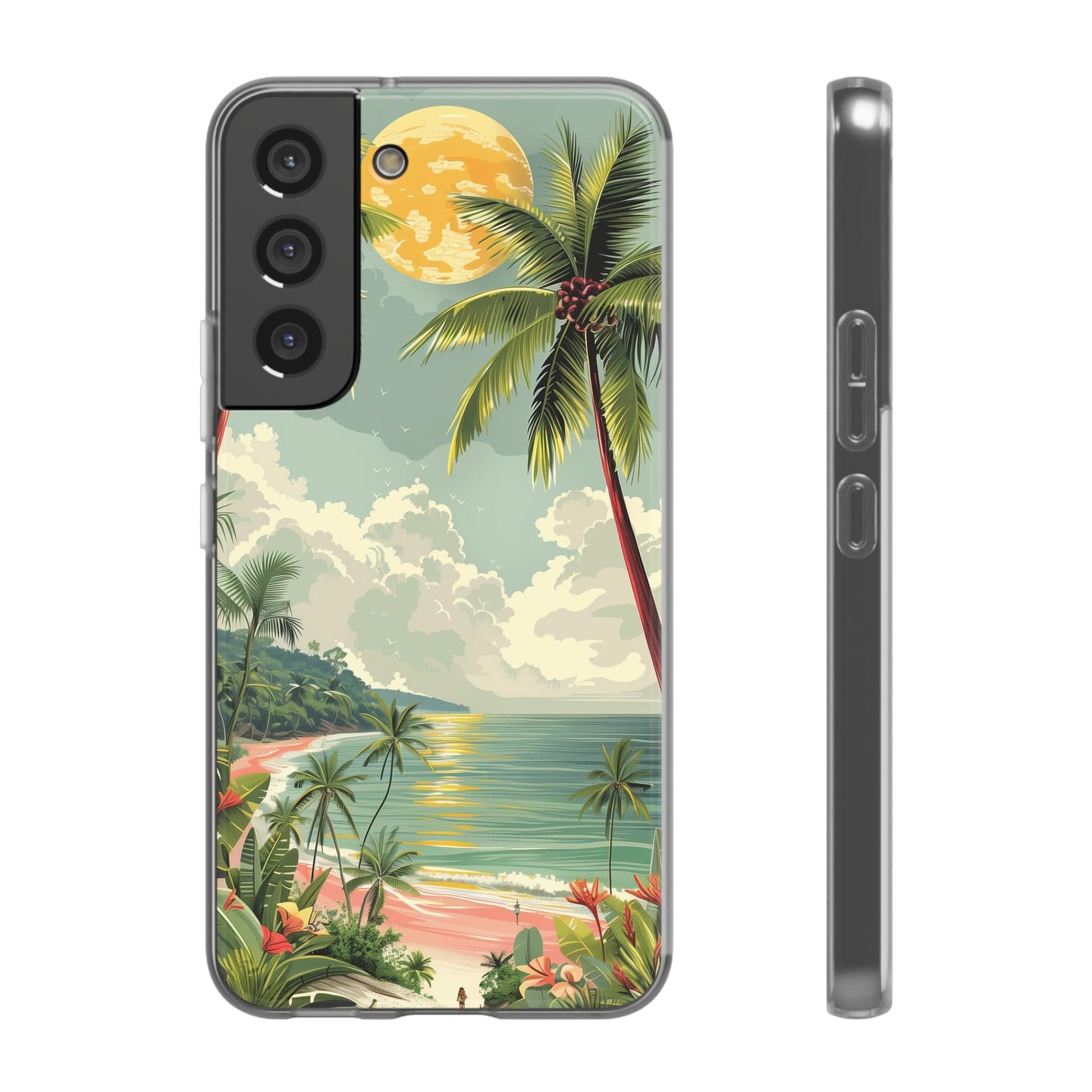 Printify Phone Case Summer Beach Vibes Flexi Cases