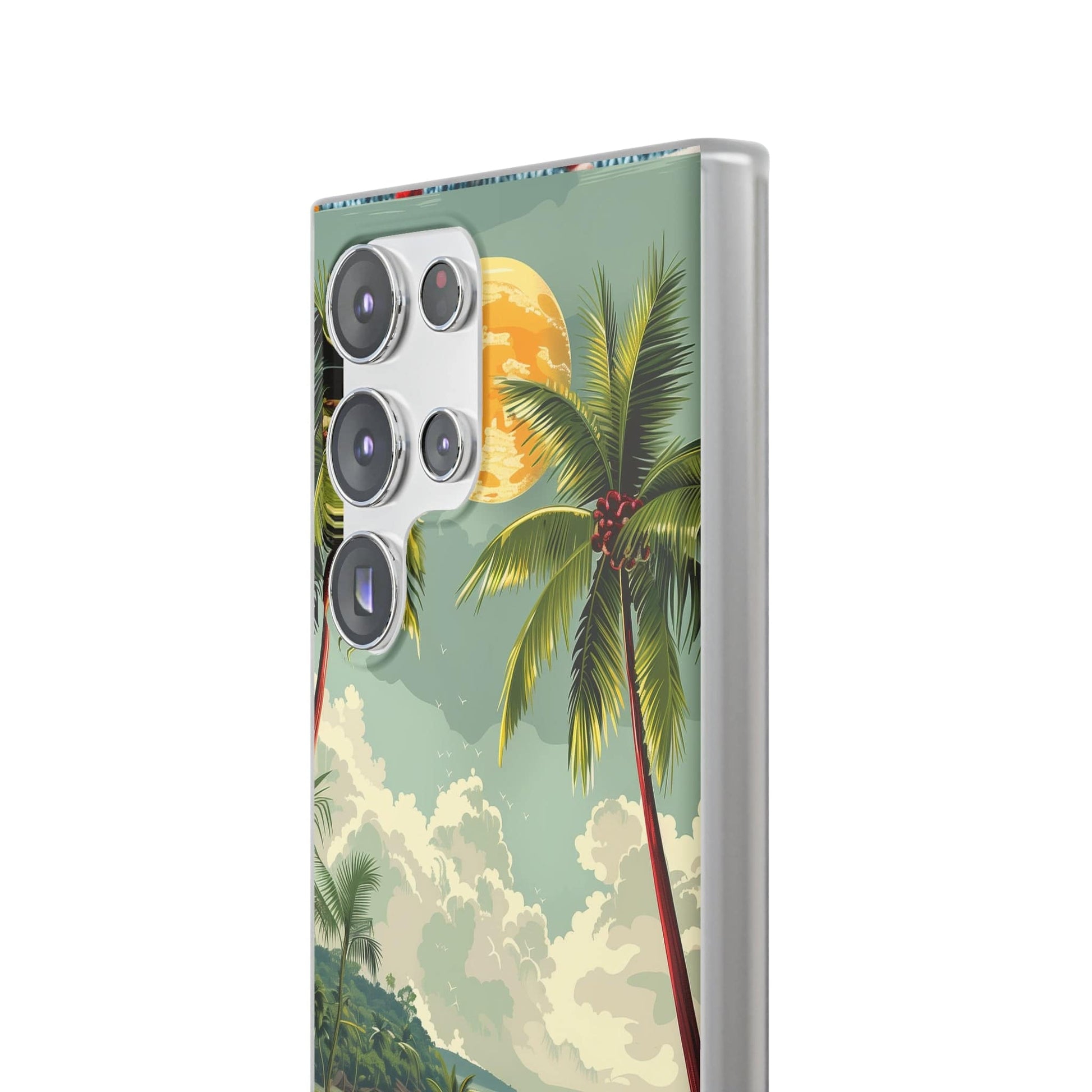 Printify Phone Case Summer Beach Vibes Flexi Cases