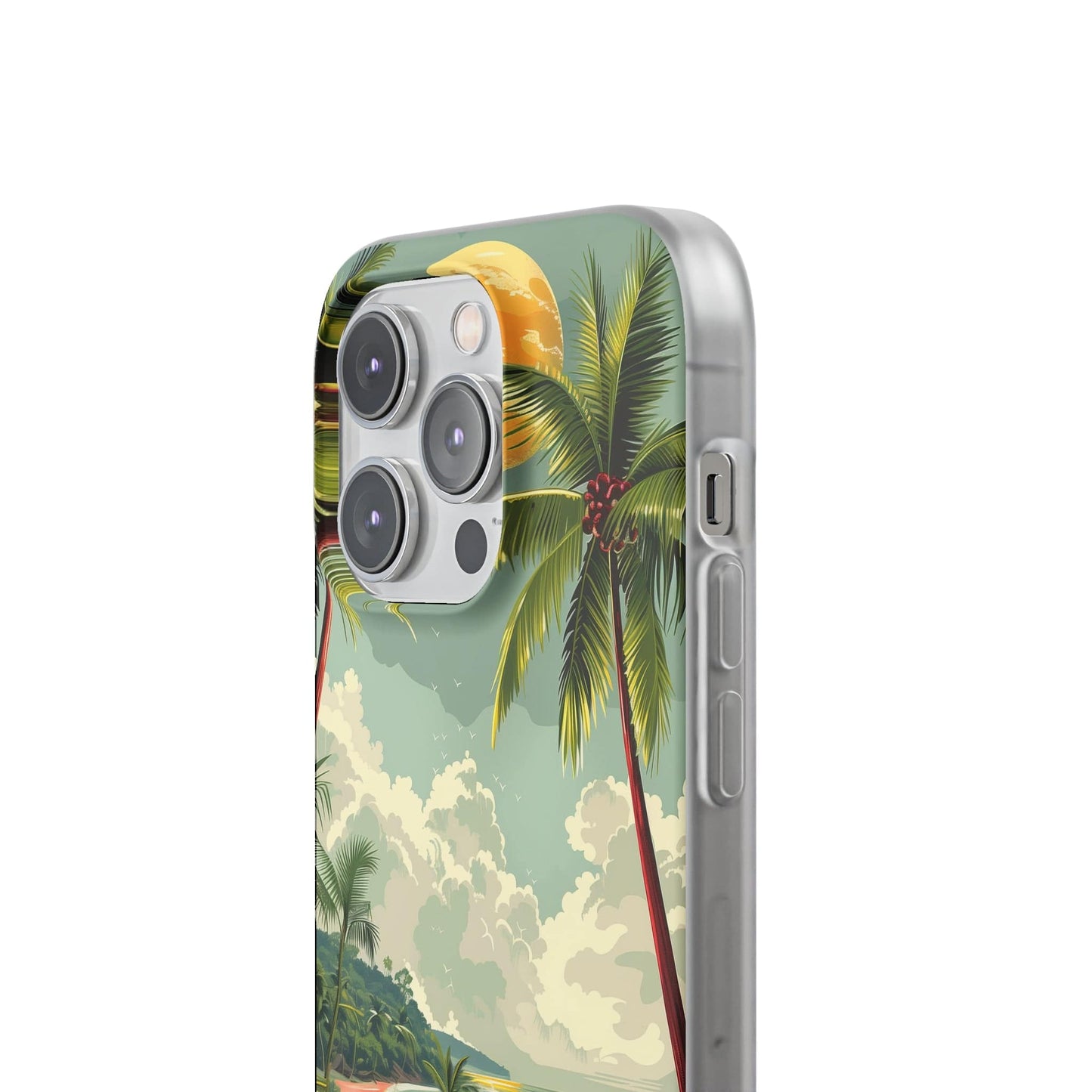 Printify Phone Case Summer Beach Vibes Flexi Cases