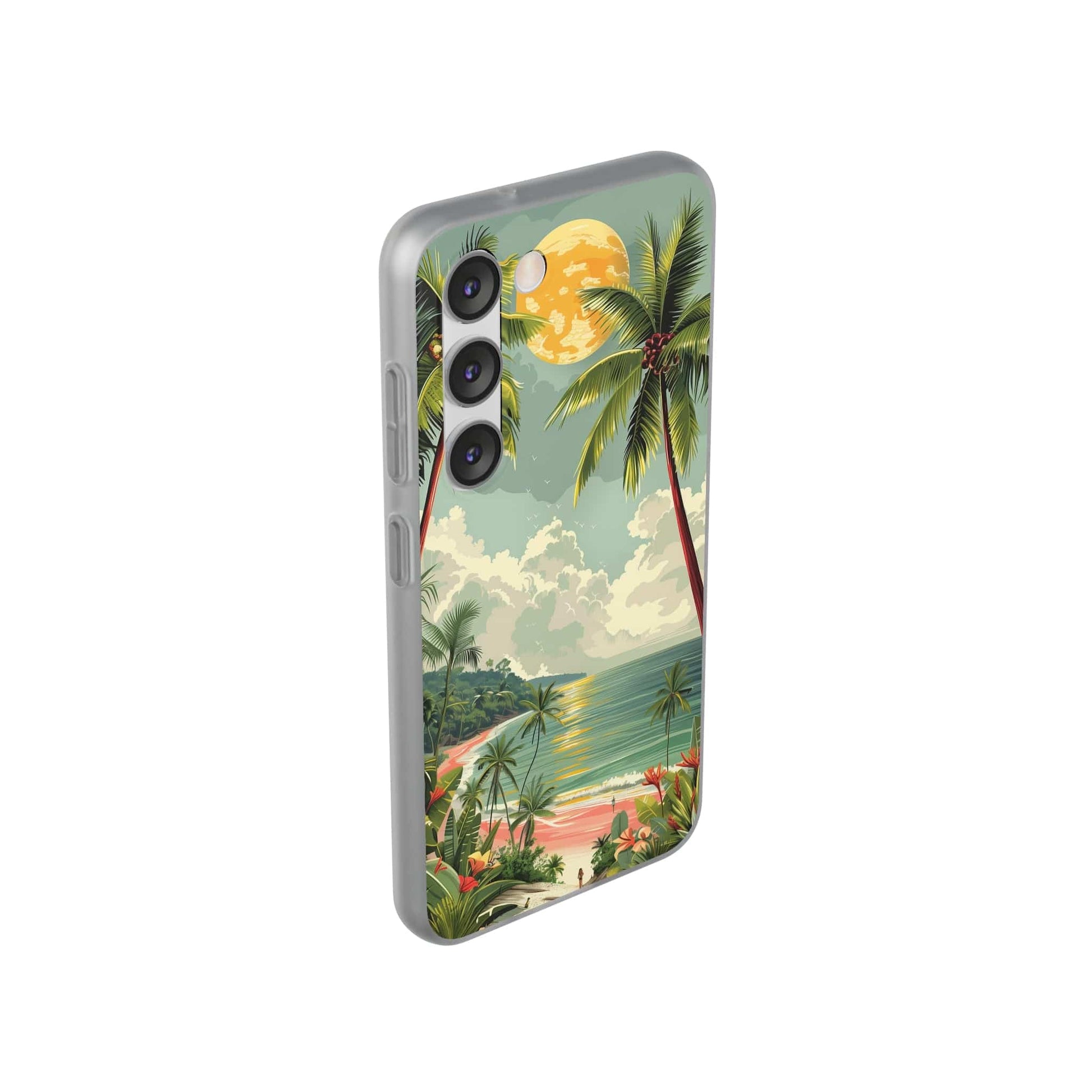 Printify Phone Case Summer Beach Vibes Flexi Cases