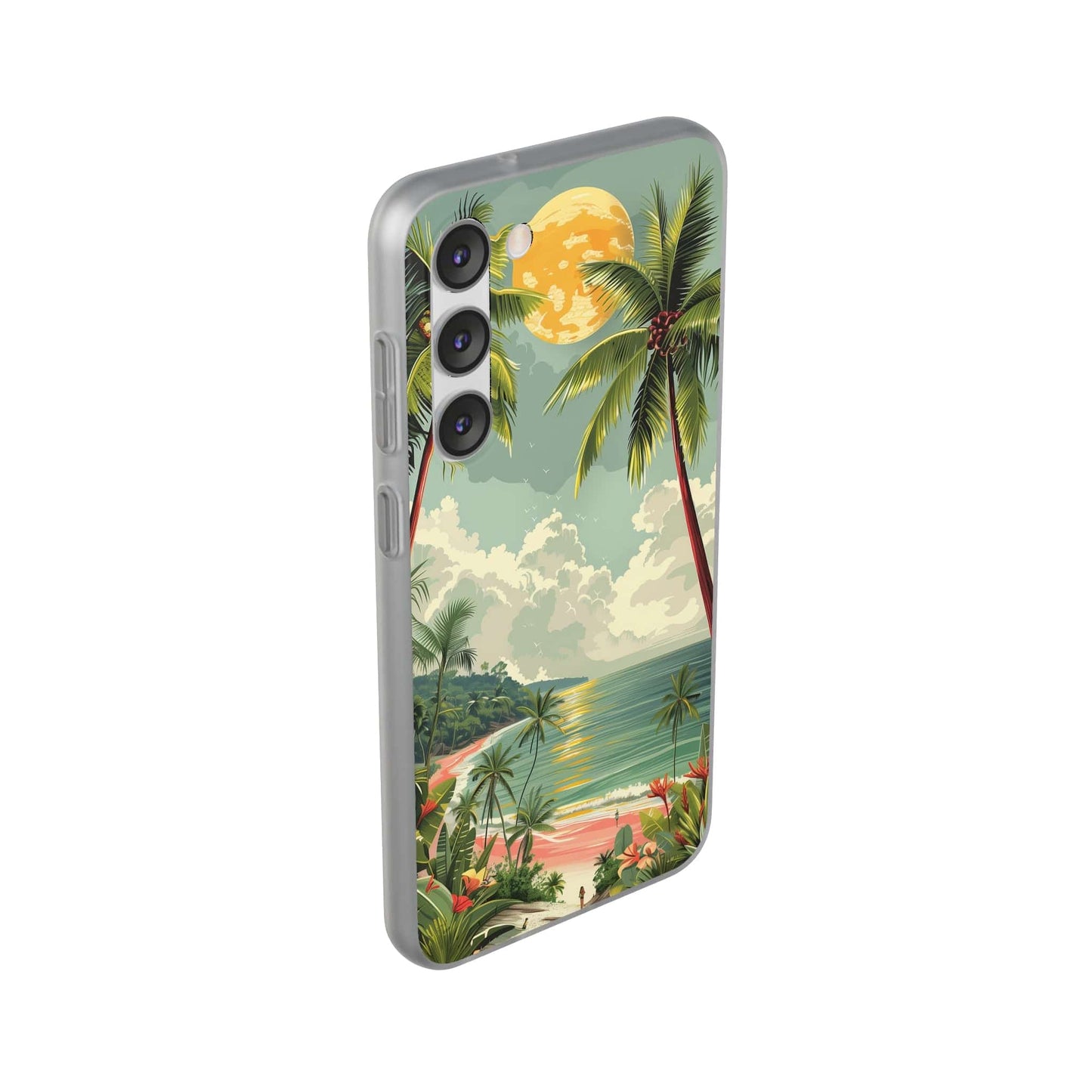 Printify Phone Case Summer Beach Vibes Flexi Cases