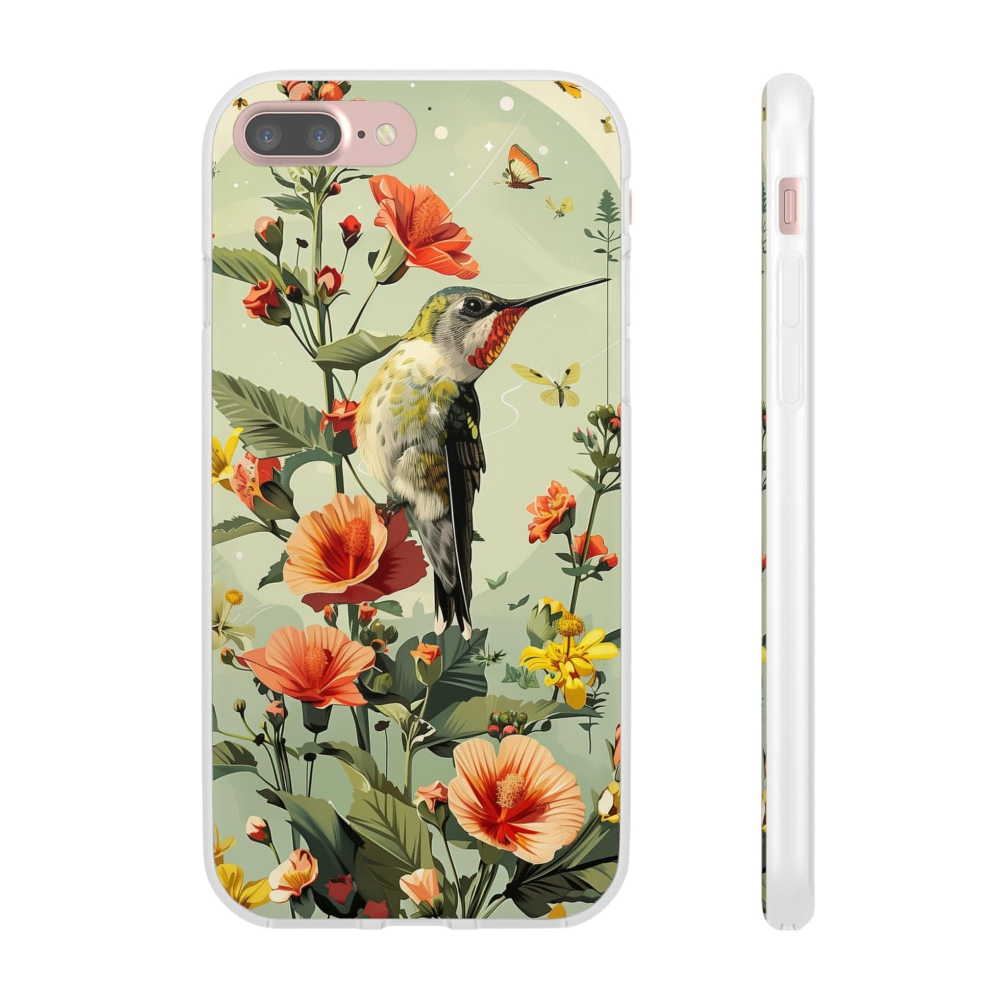 Printify Phone Case Summer Spring Bird Flexi Cases