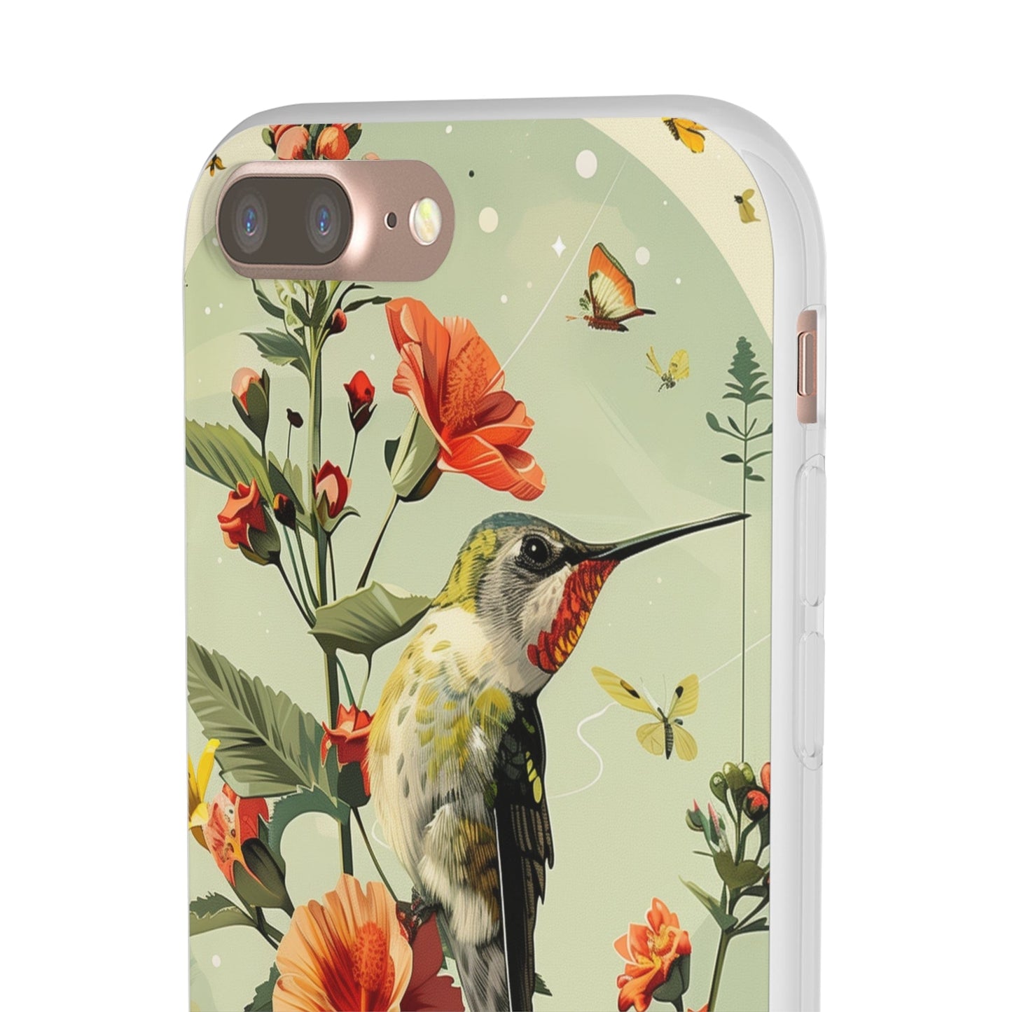 Printify Phone Case Summer Spring Bird Flexi Cases