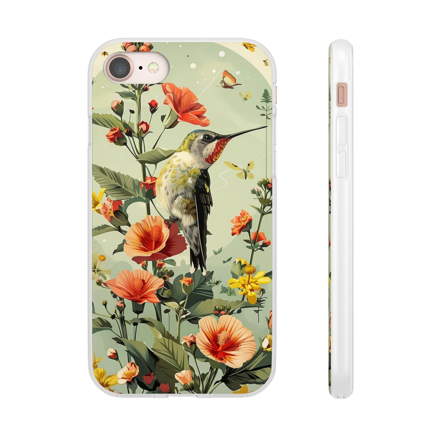 Printify Phone Case Summer Spring Bird Flexi Cases