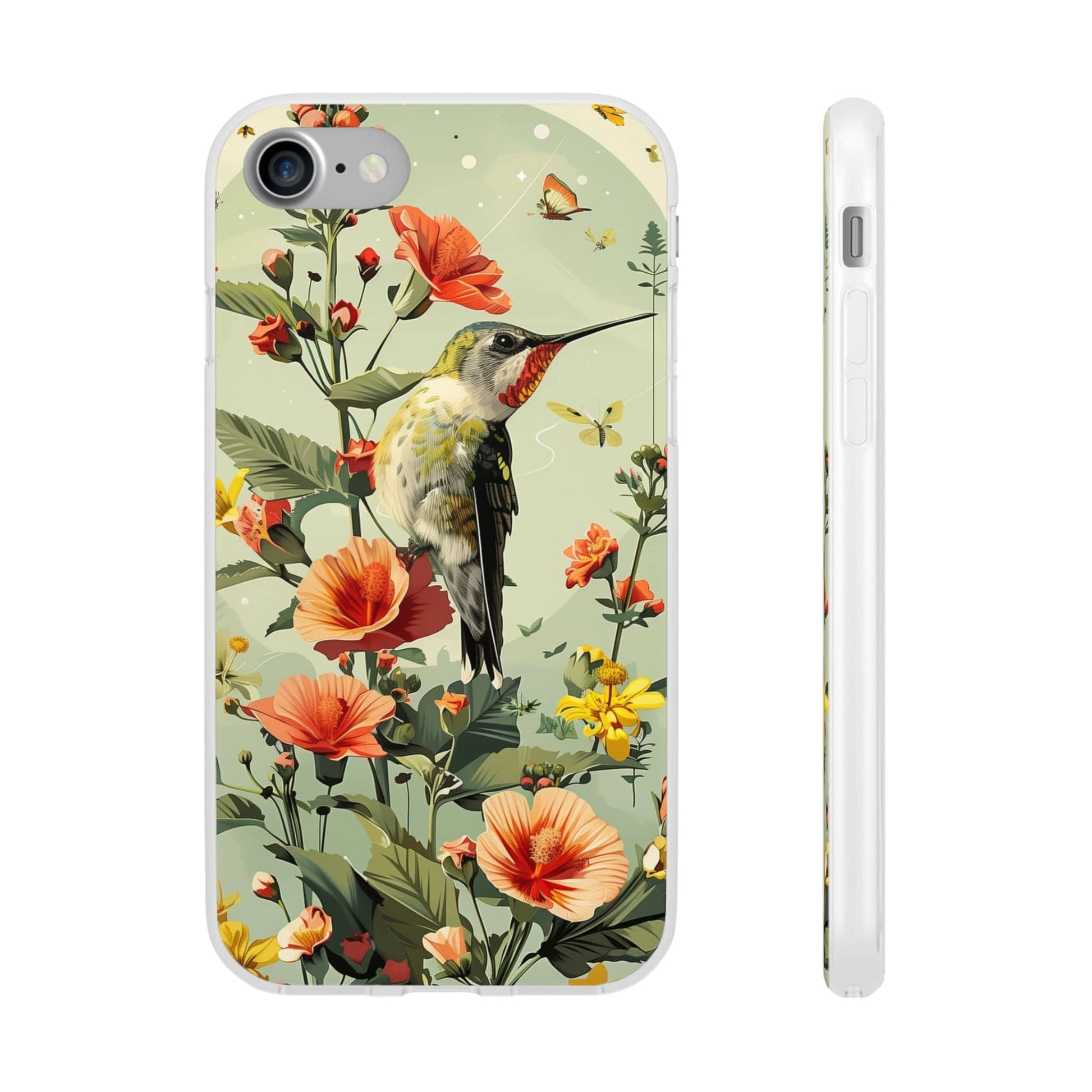 Printify Phone Case Summer Spring Bird Flexi Cases