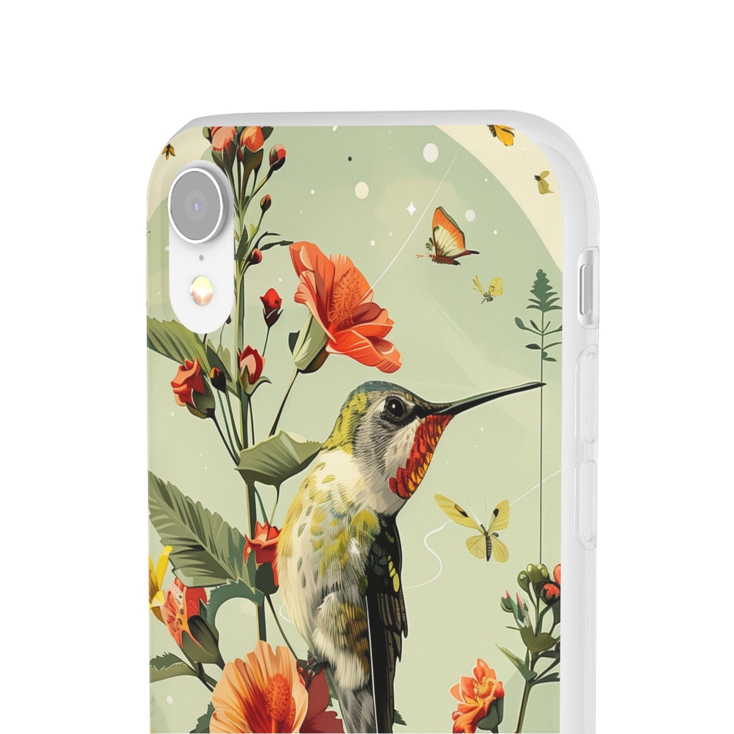 Printify Phone Case Summer Spring Bird Flexi Cases