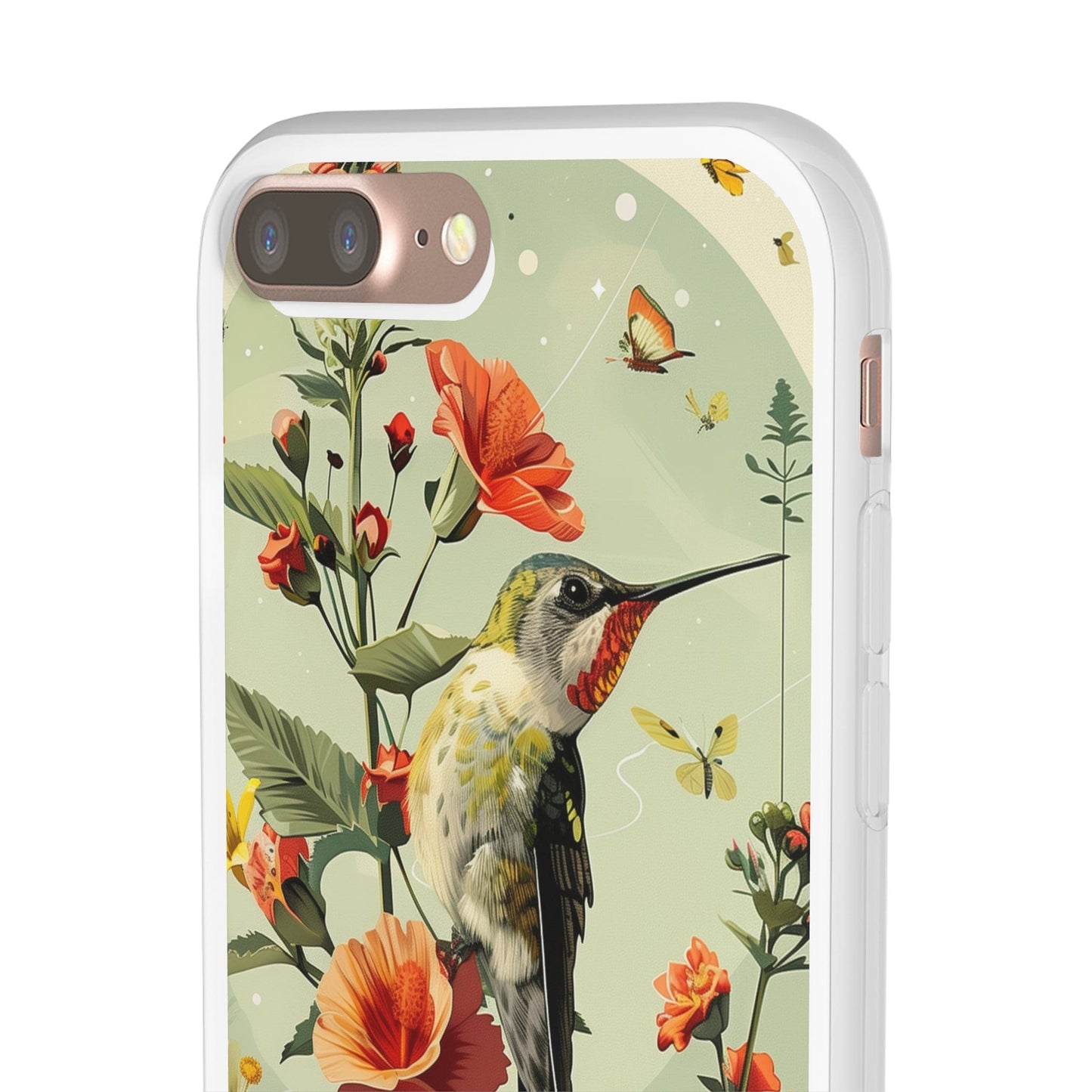 Printify Phone Case Summer Spring Bird Flexi Cases