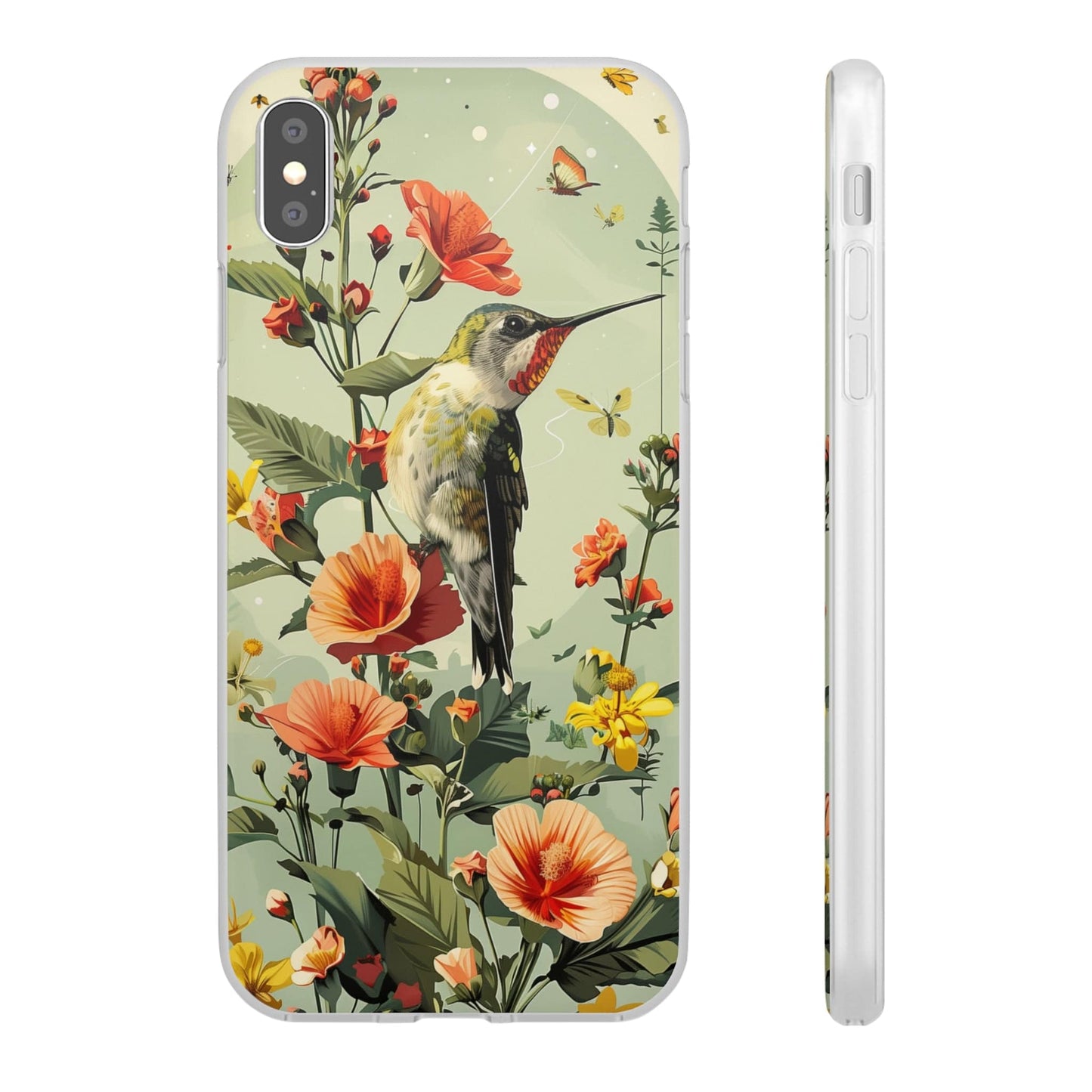 Printify Phone Case Summer Spring Bird Flexi Cases