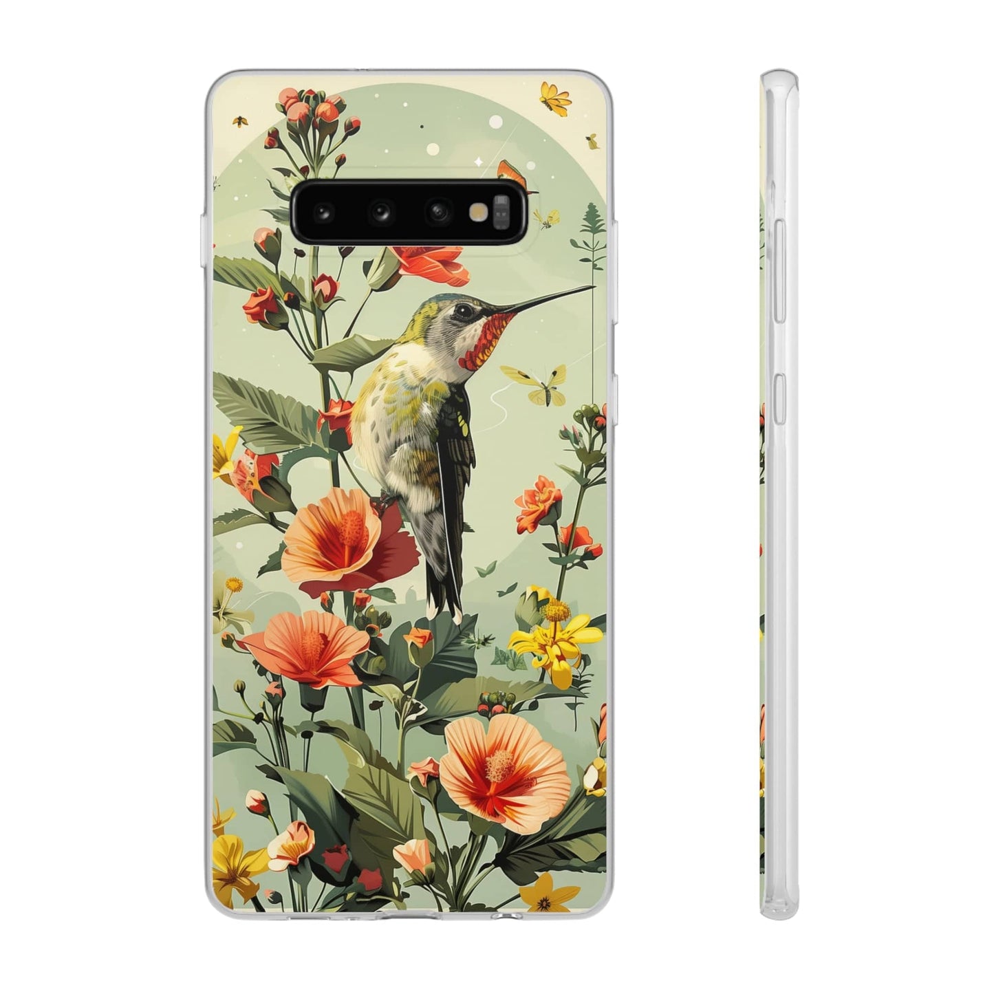 Printify Phone Case Summer Spring Bird Flexi Cases