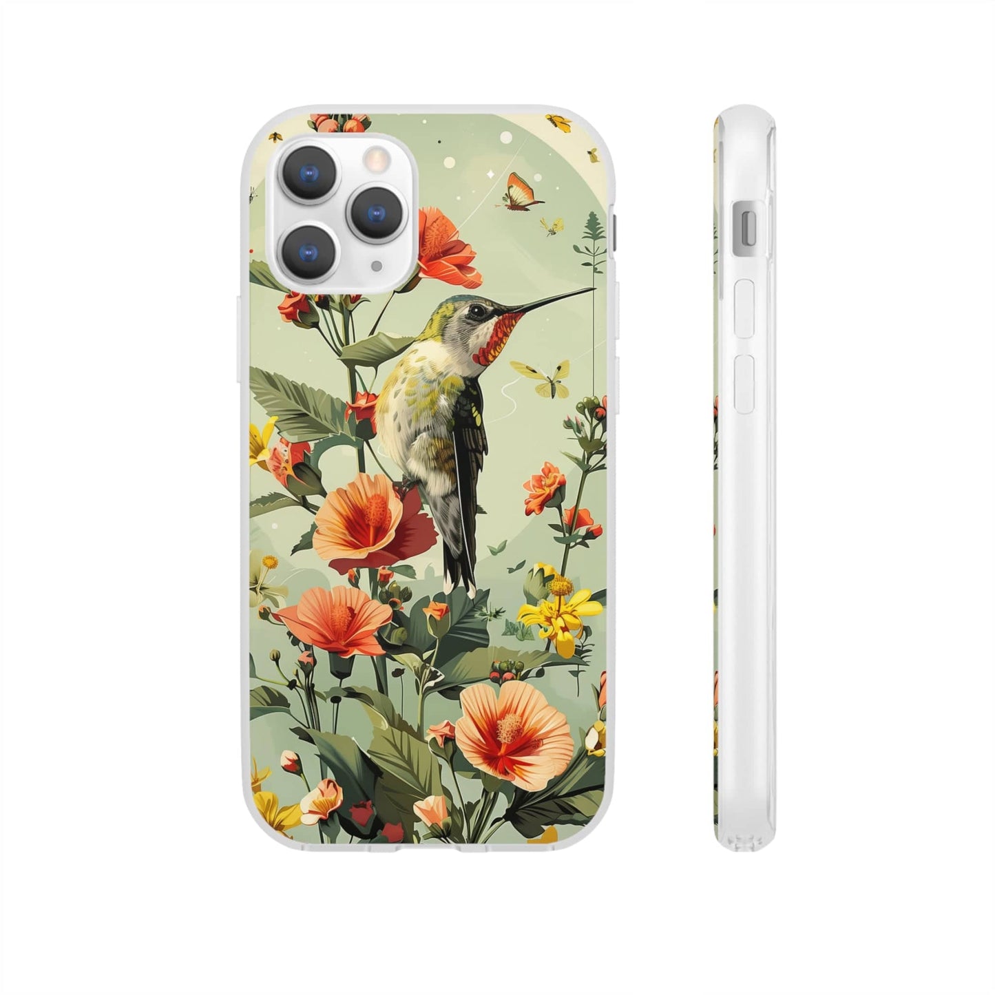 Printify Phone Case Summer Spring Bird Flexi Cases