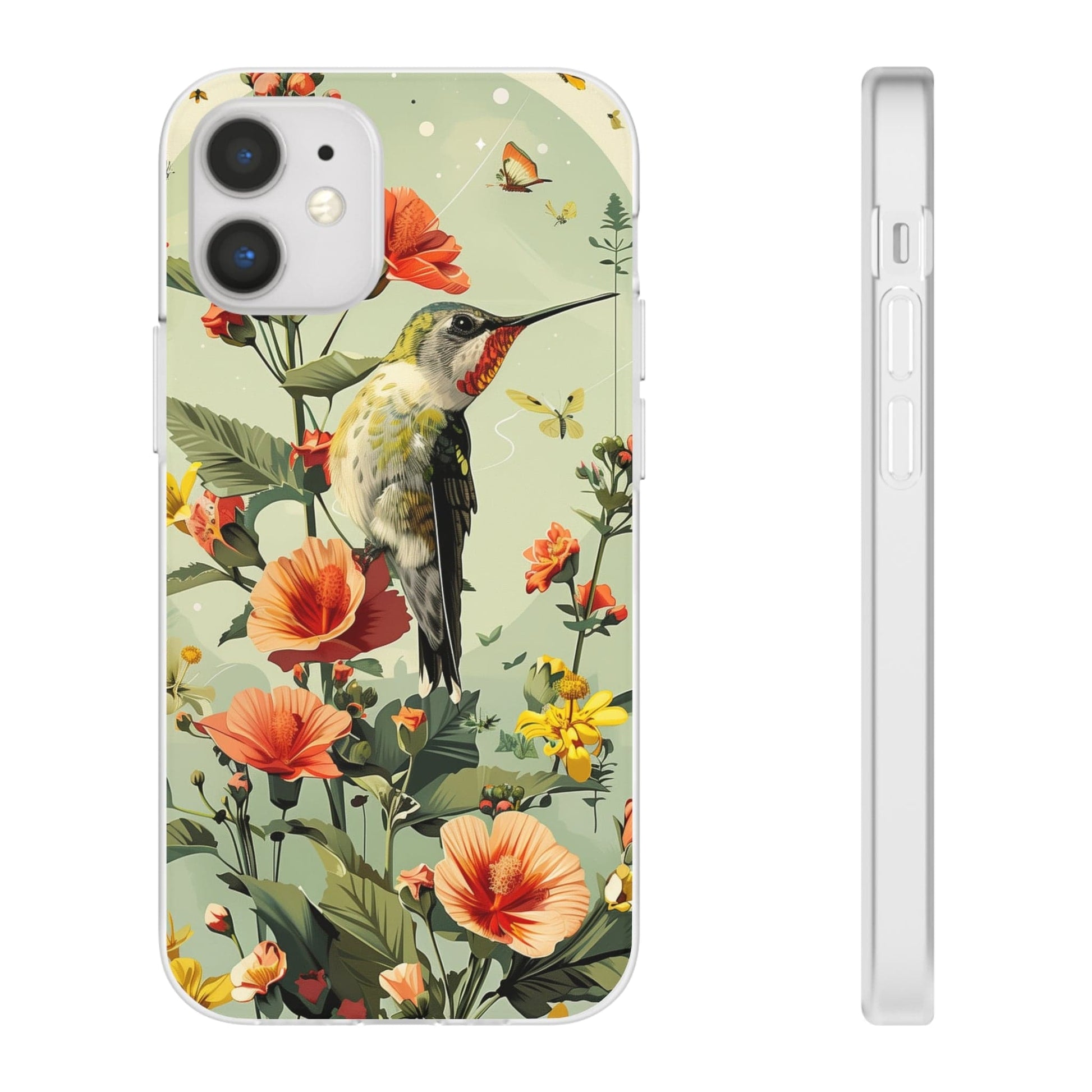 Printify Phone Case Summer Spring Bird Flexi Cases