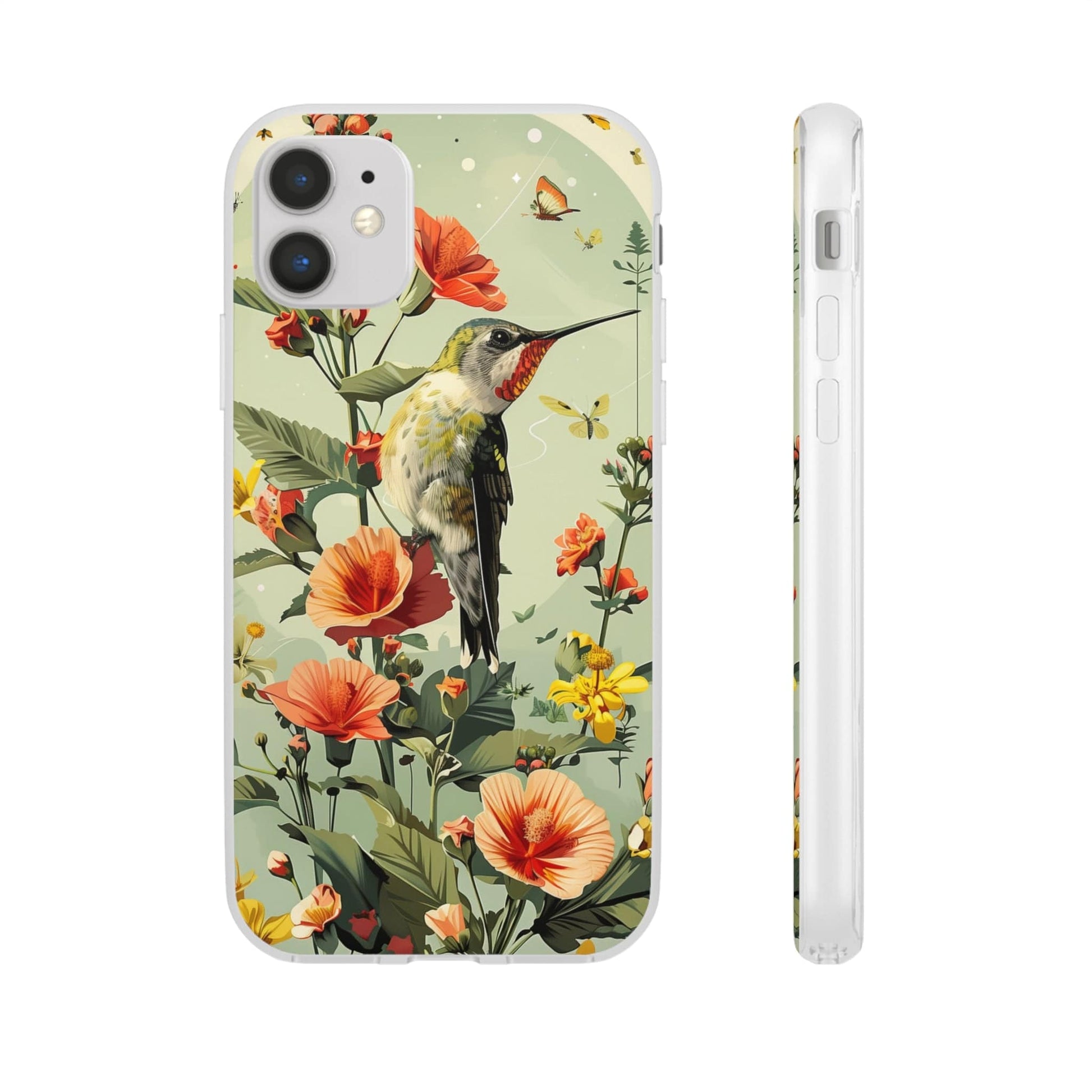 Printify Phone Case Summer Spring Bird Flexi Cases