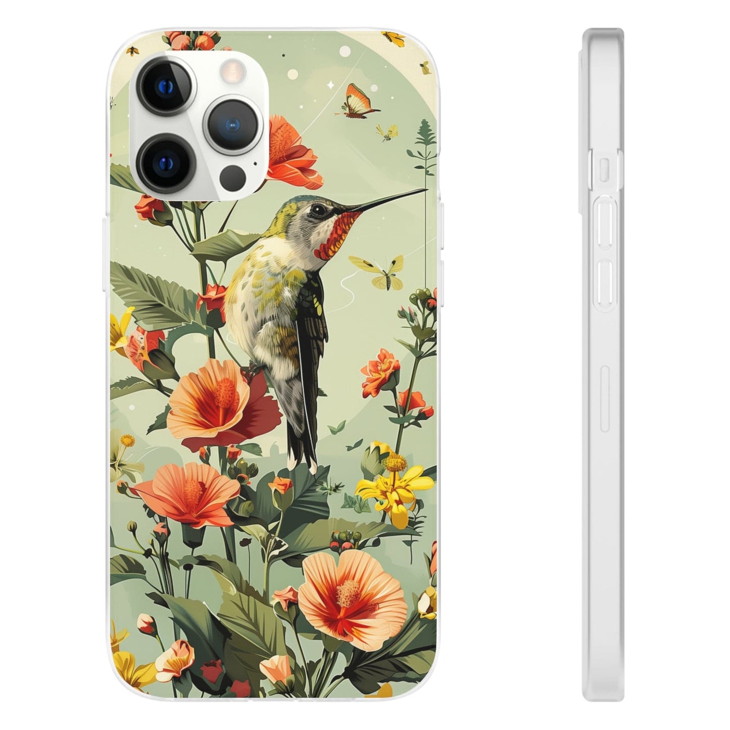 Printify Phone Case Summer Spring Bird Flexi Cases