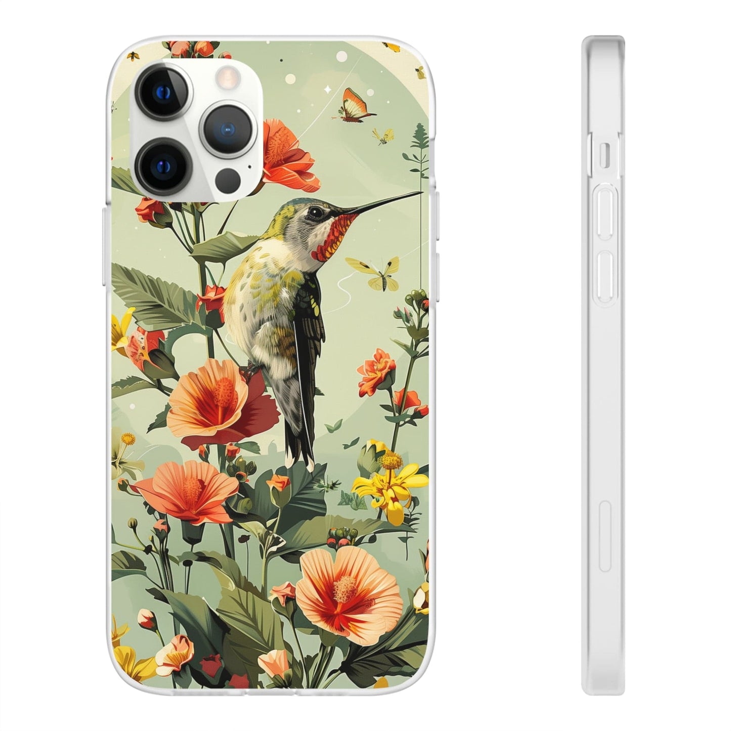 Printify Phone Case Summer Spring Bird Flexi Cases