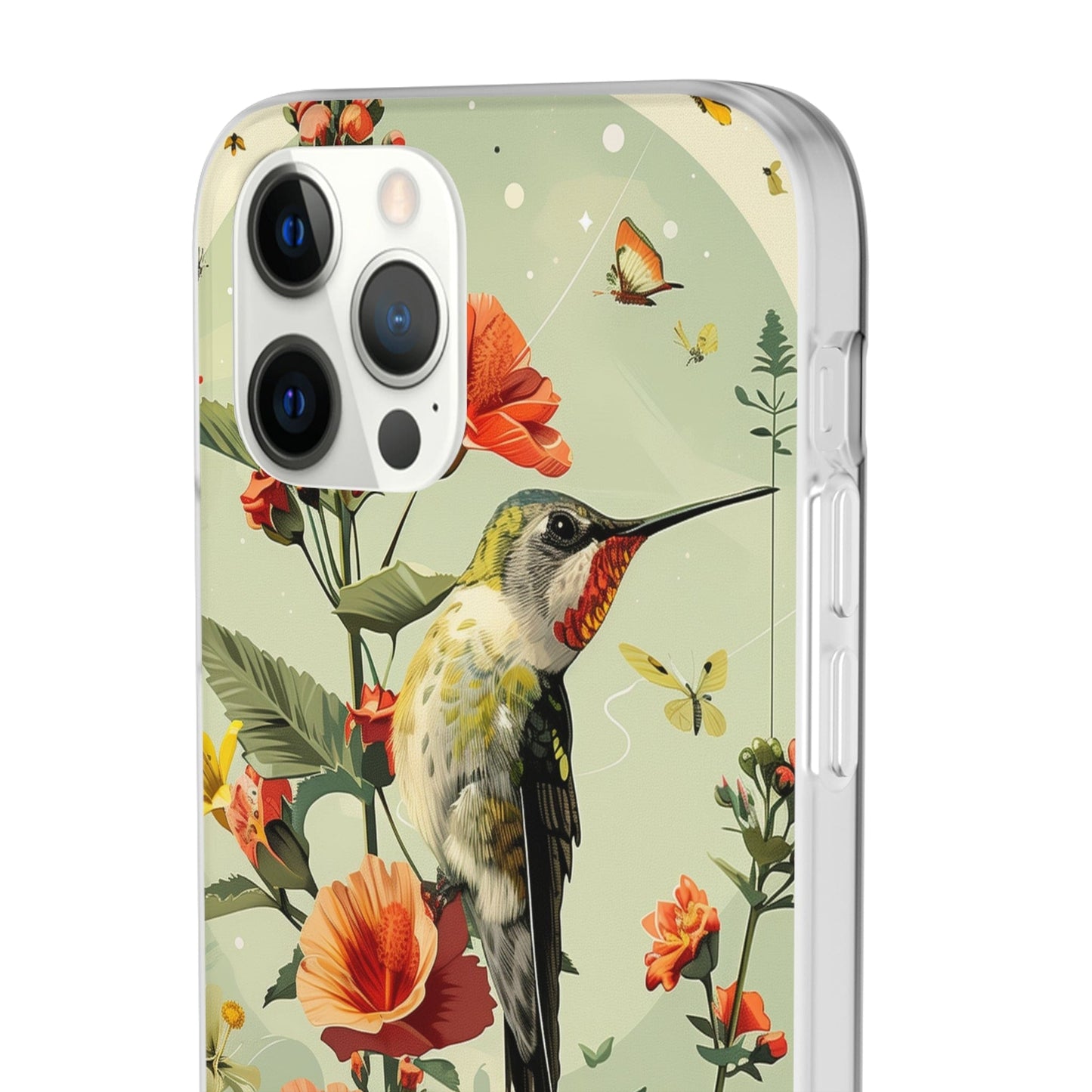 Printify Phone Case Summer Spring Bird Flexi Cases