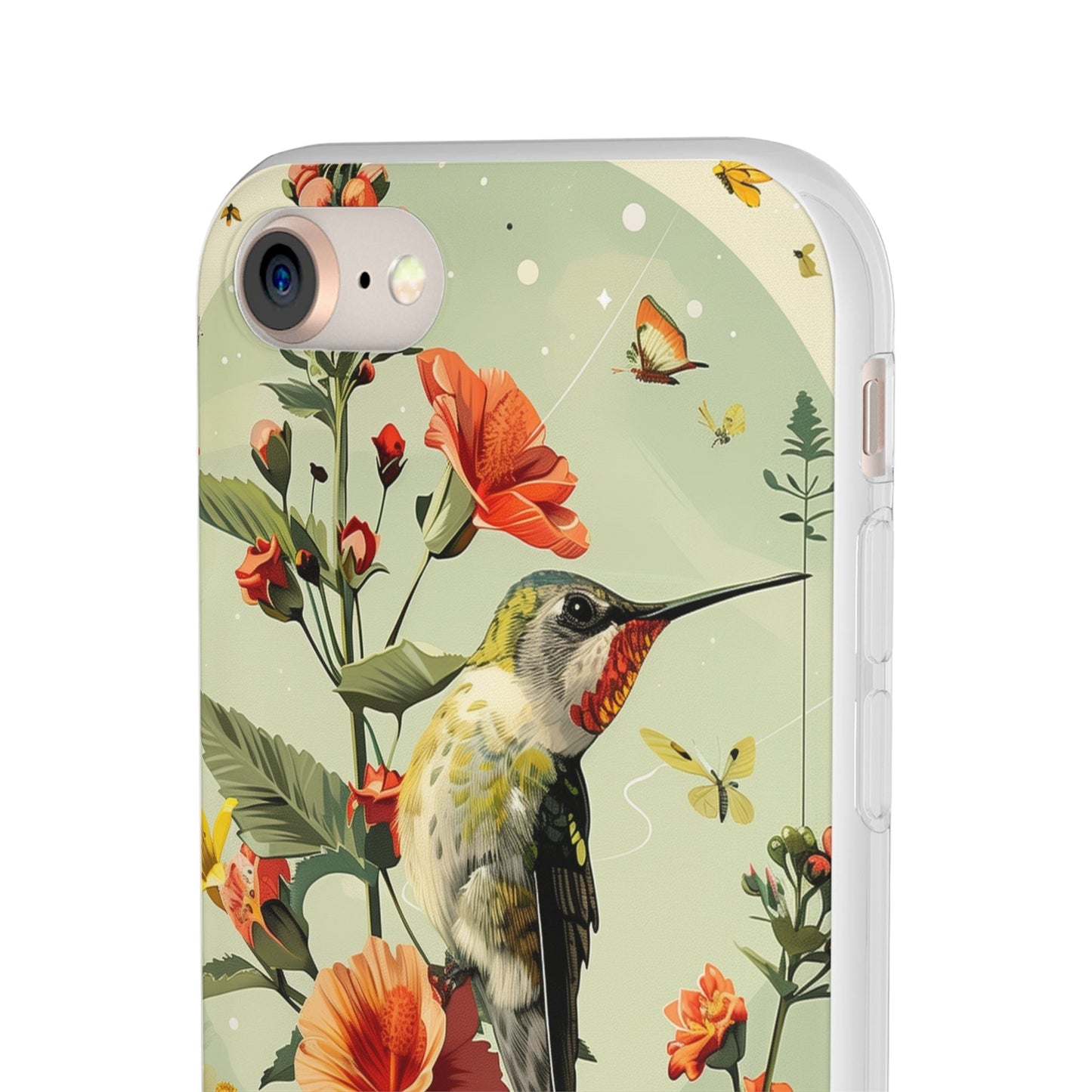 Printify Phone Case Summer Spring Bird Flexi Cases