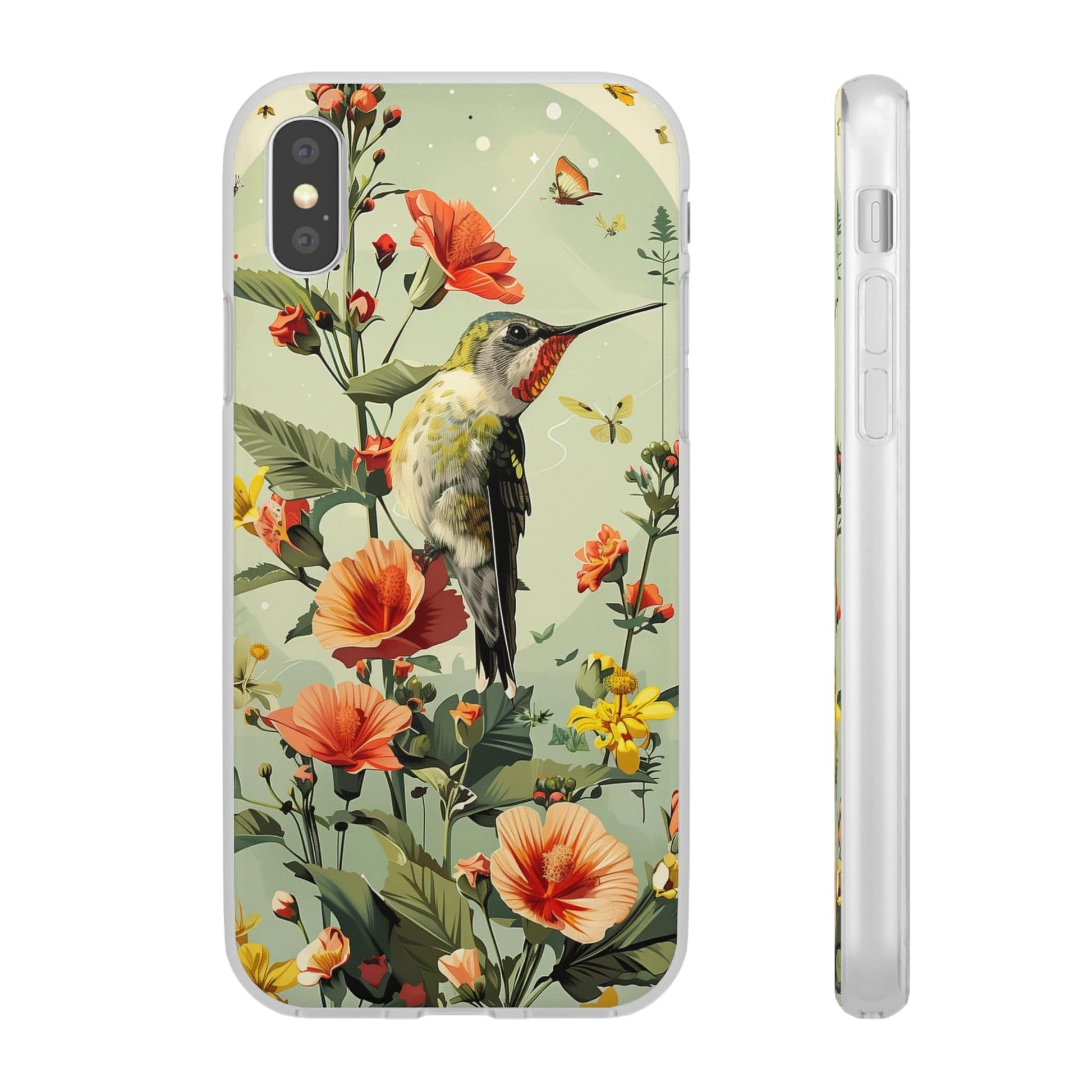 Printify Phone Case Summer Spring Bird Flexi Cases