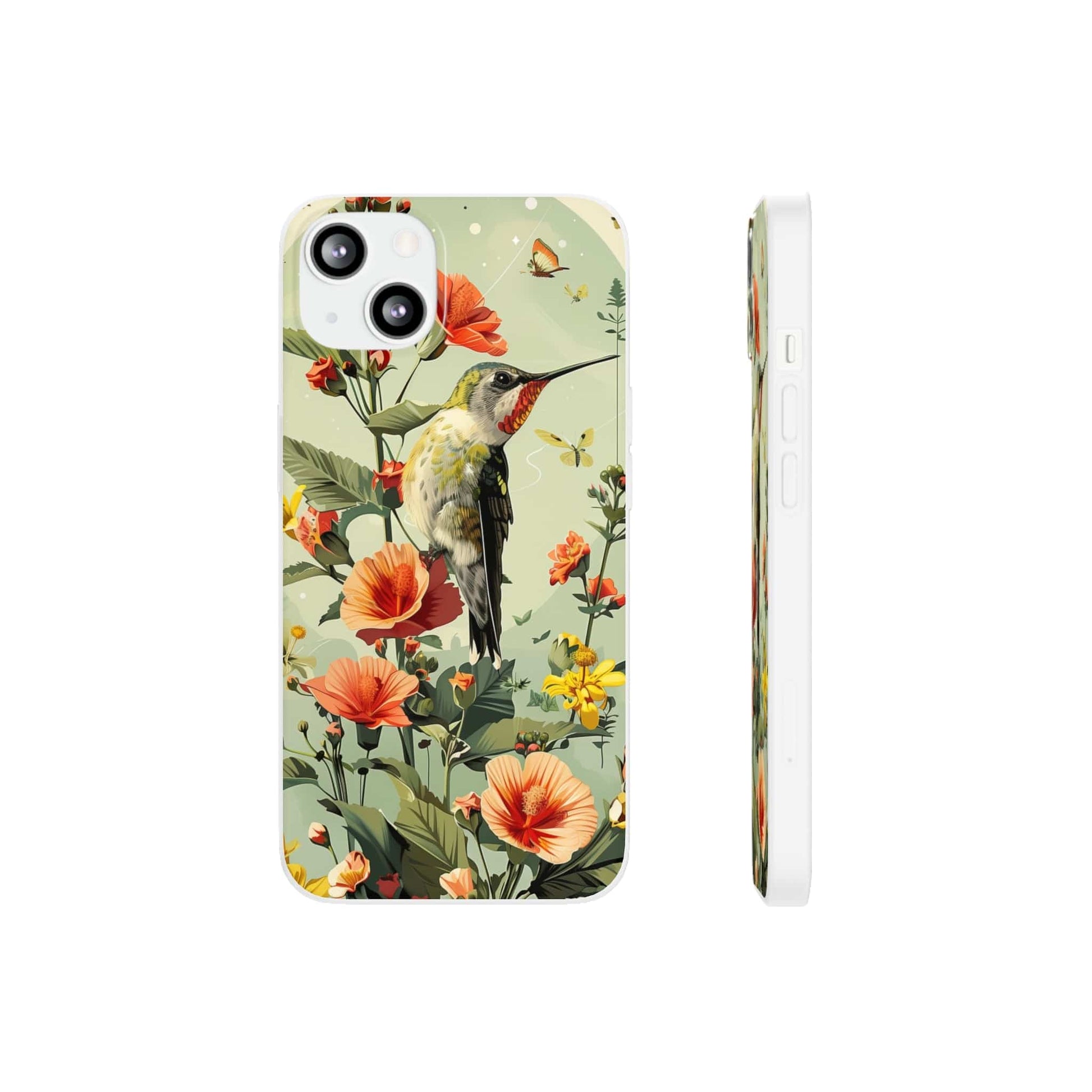 Printify Phone Case Summer Spring Bird Flexi Cases