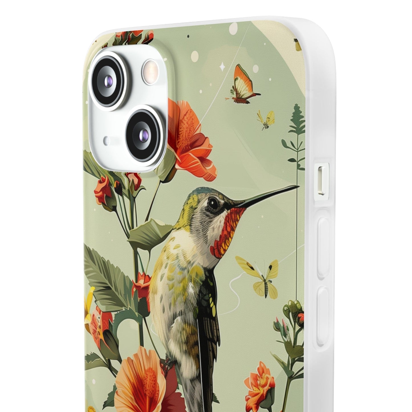 Printify Phone Case Summer Spring Bird Flexi Cases