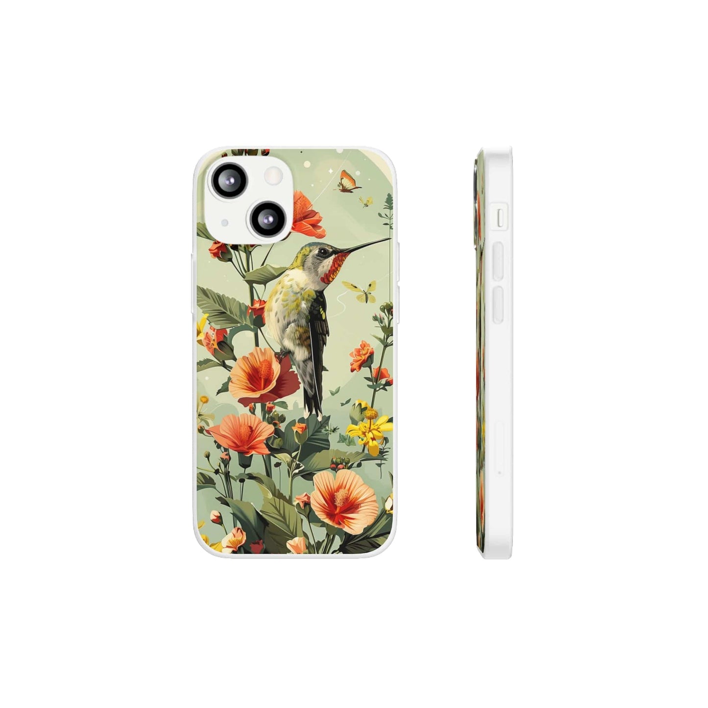 Printify Phone Case Summer Spring Bird Flexi Cases