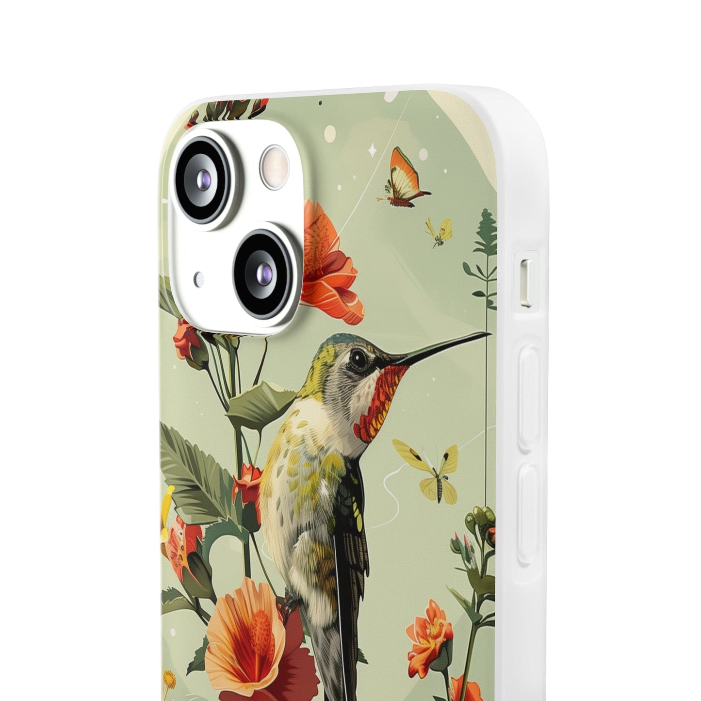 Printify Phone Case Summer Spring Bird Flexi Cases