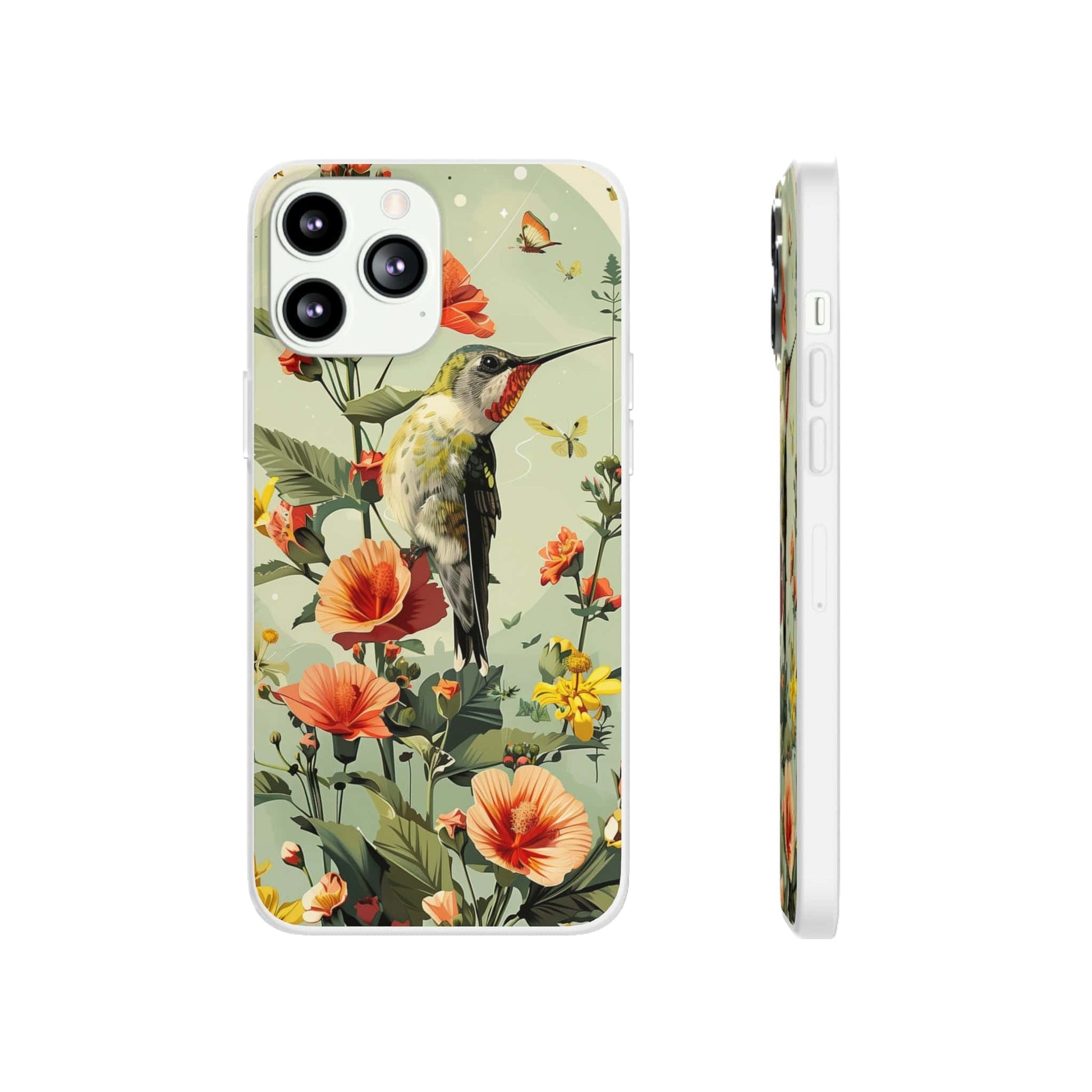 Printify Phone Case Summer Spring Bird Flexi Cases