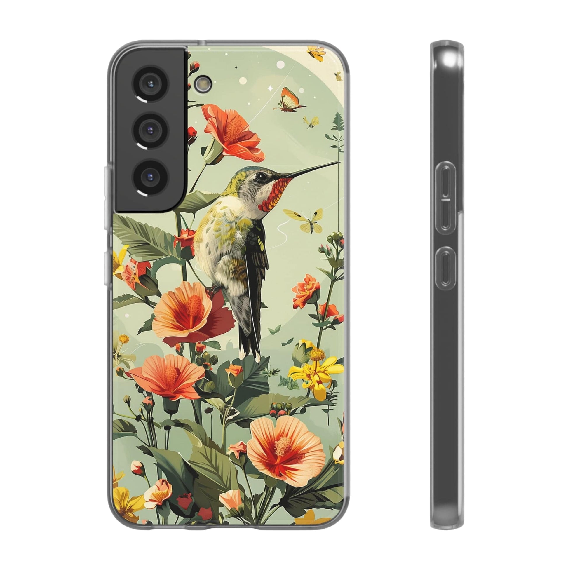 Printify Phone Case Summer Spring Bird Flexi Cases