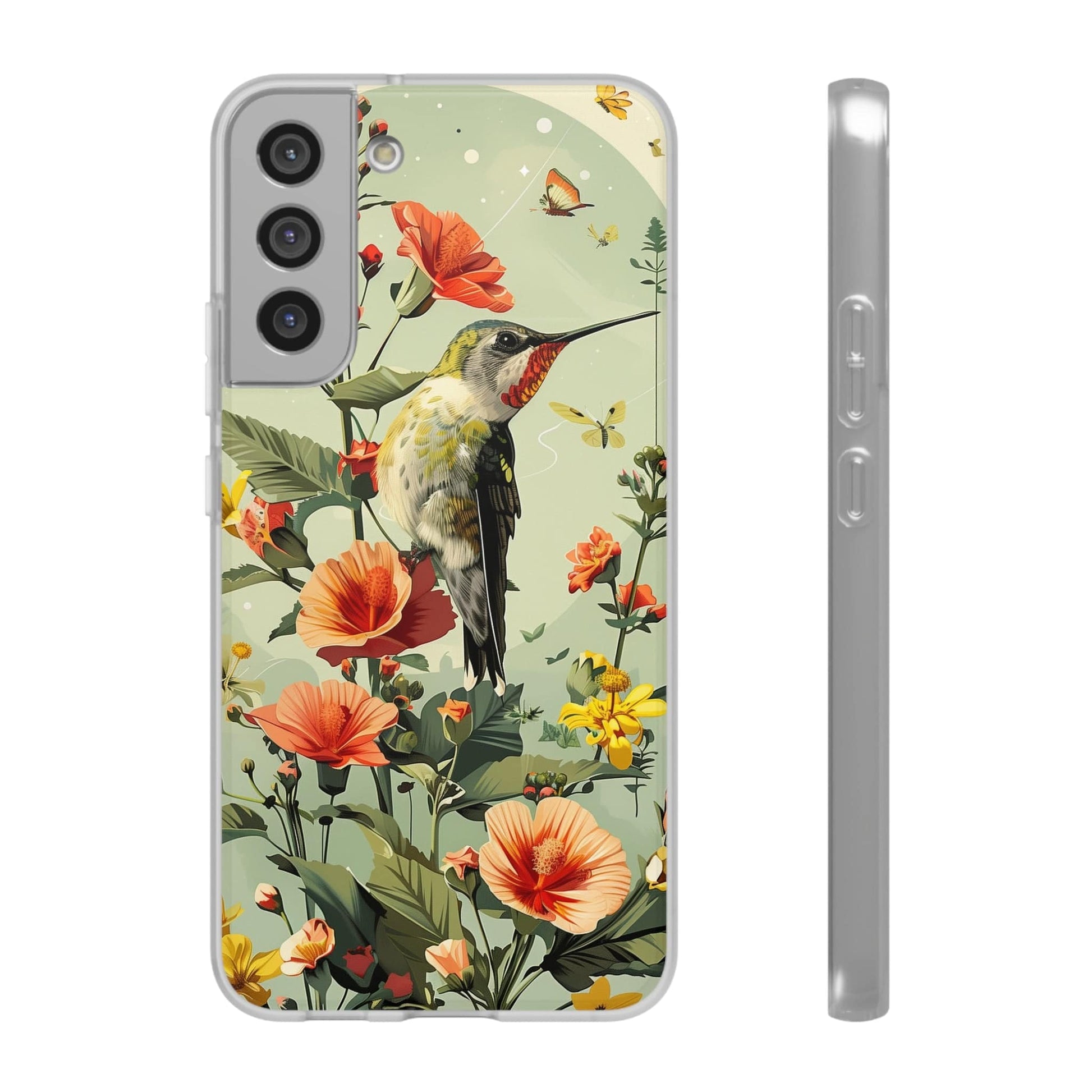 Printify Phone Case Summer Spring Bird Flexi Cases