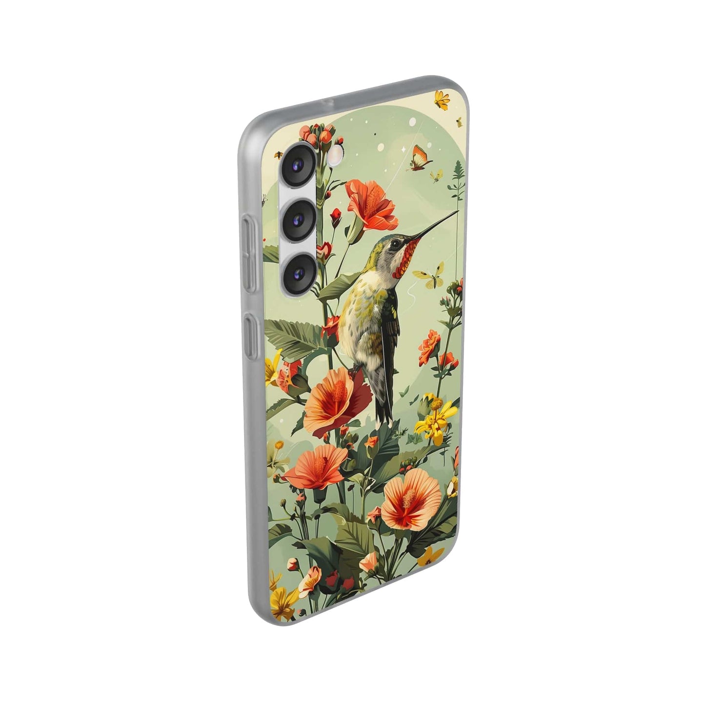 Printify Phone Case Summer Spring Bird Flexi Cases