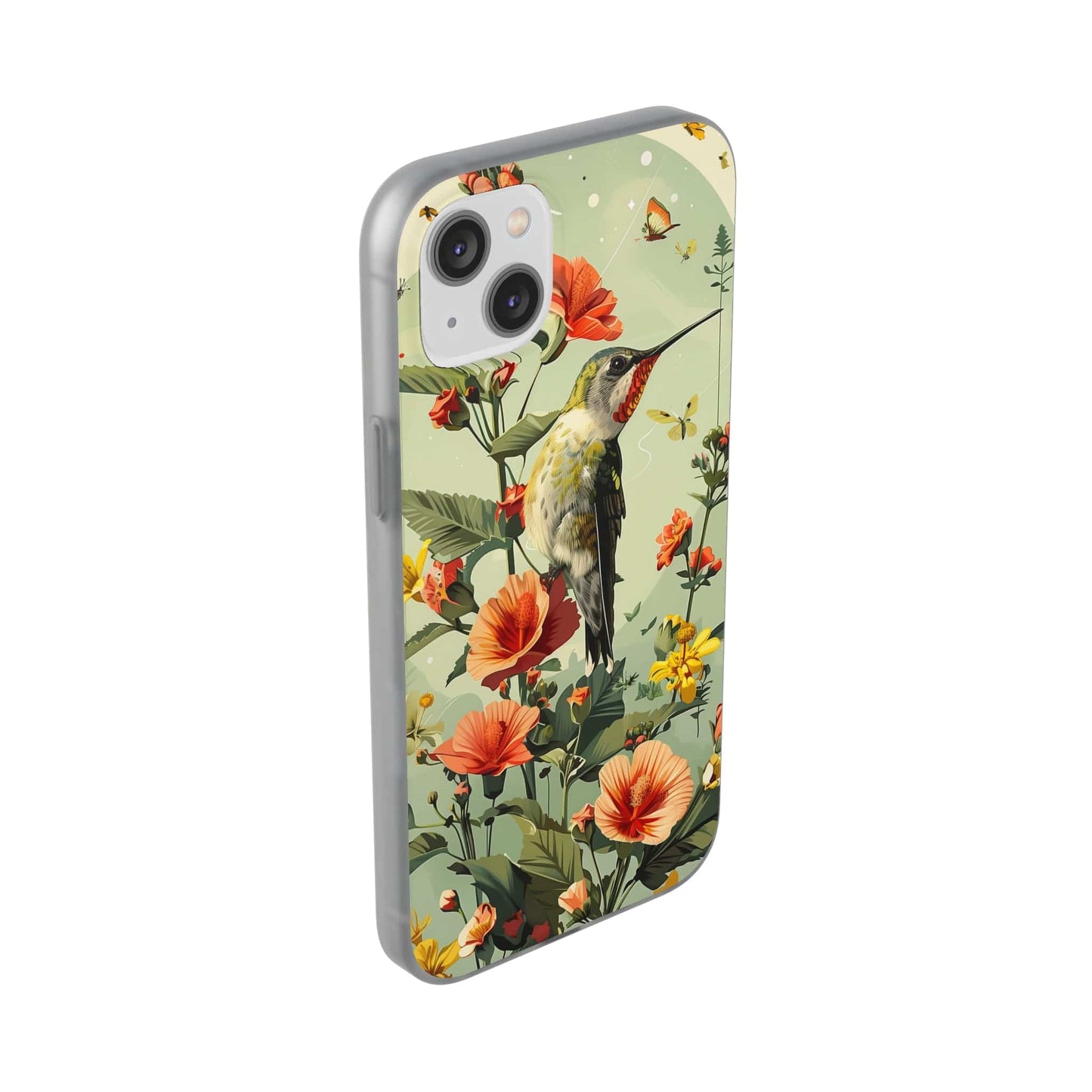 Printify Phone Case Summer Spring Bird Flexi Cases