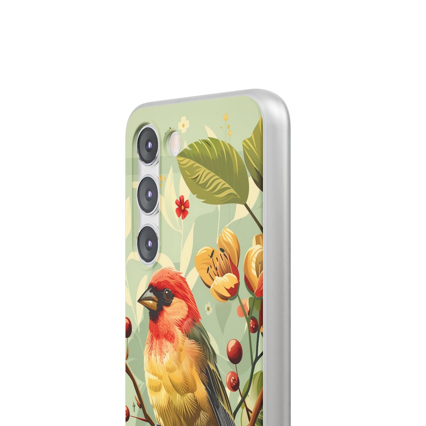 Printify Phone Case Summer Spring Bird Flexi Cases