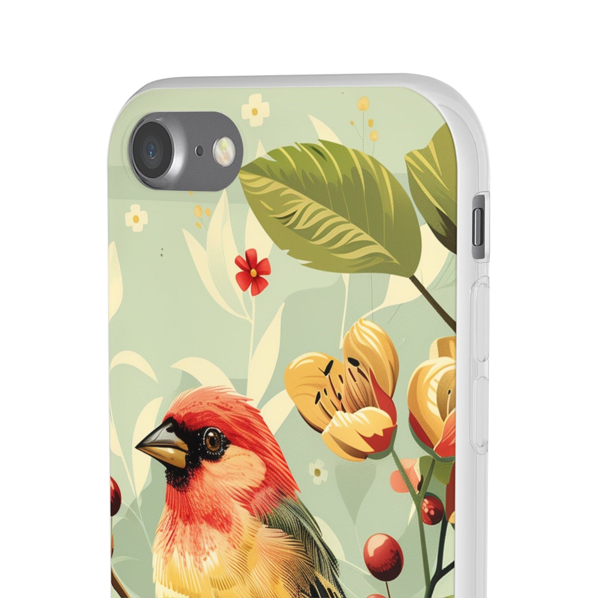 Printify Phone Case Summer Spring Bird Flexi Cases