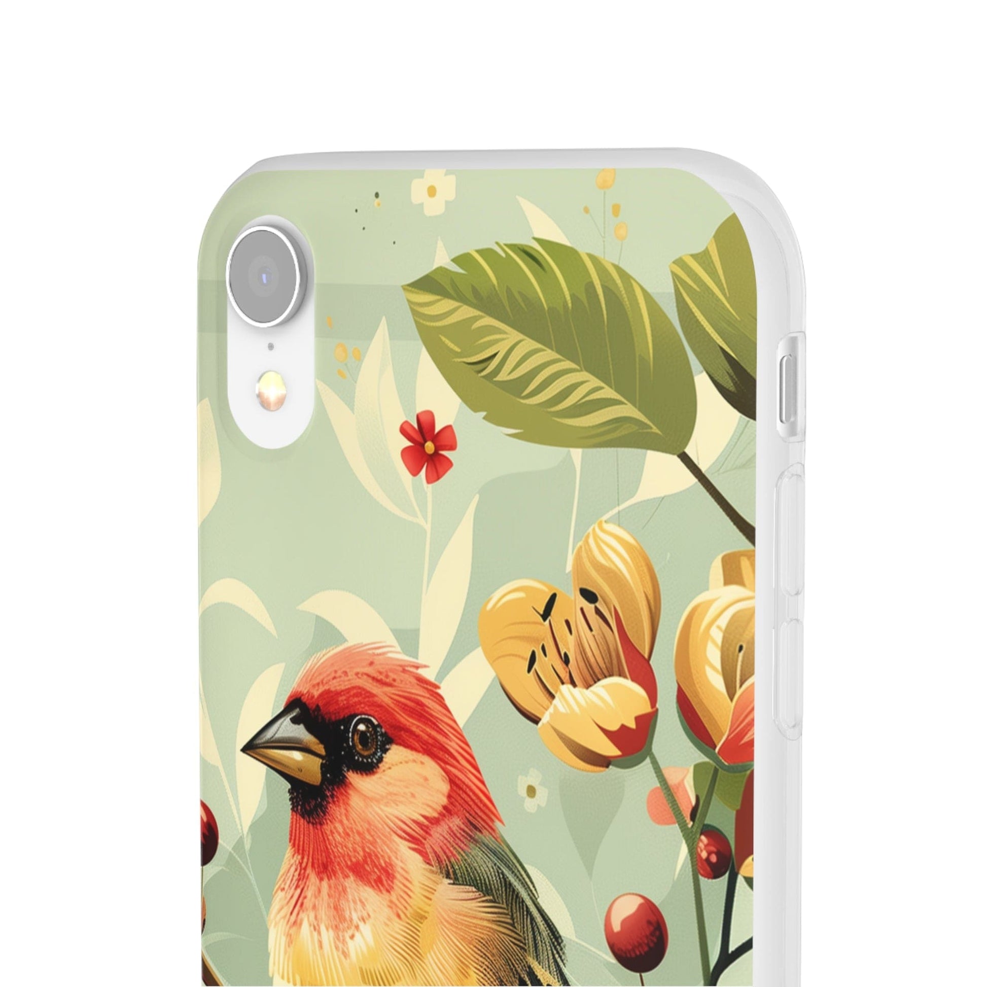 Printify Phone Case Summer Spring Bird Flexi Cases