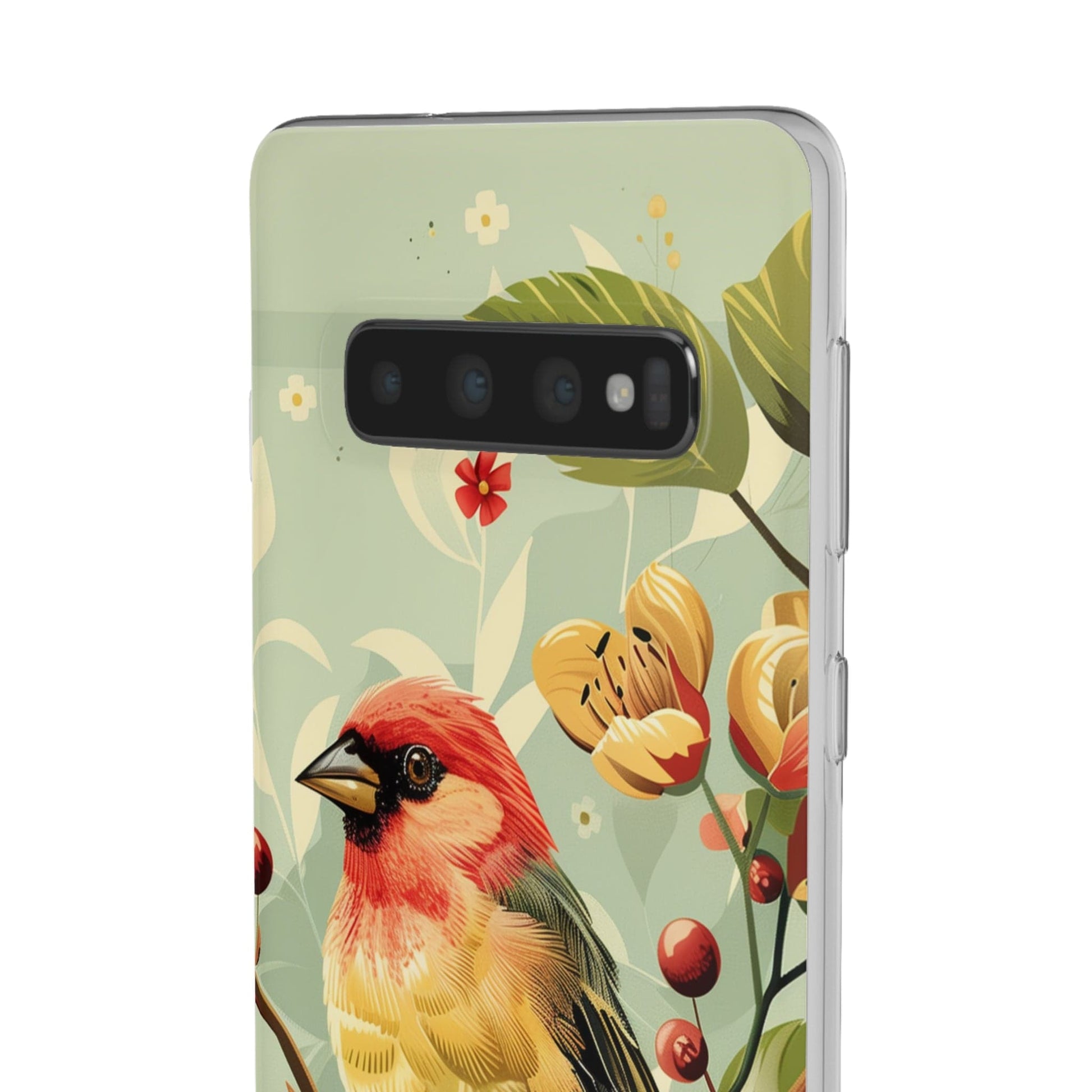 Printify Phone Case Summer Spring Bird Flexi Cases