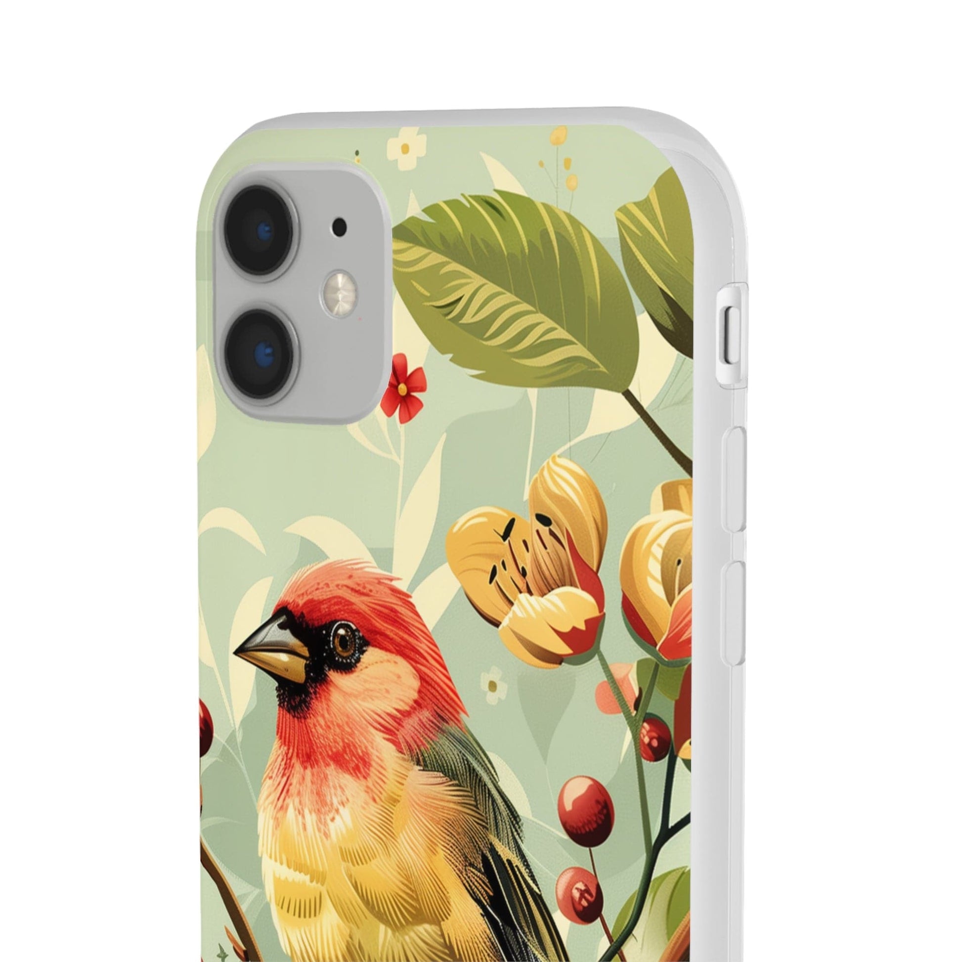 Printify Phone Case Summer Spring Bird Flexi Cases