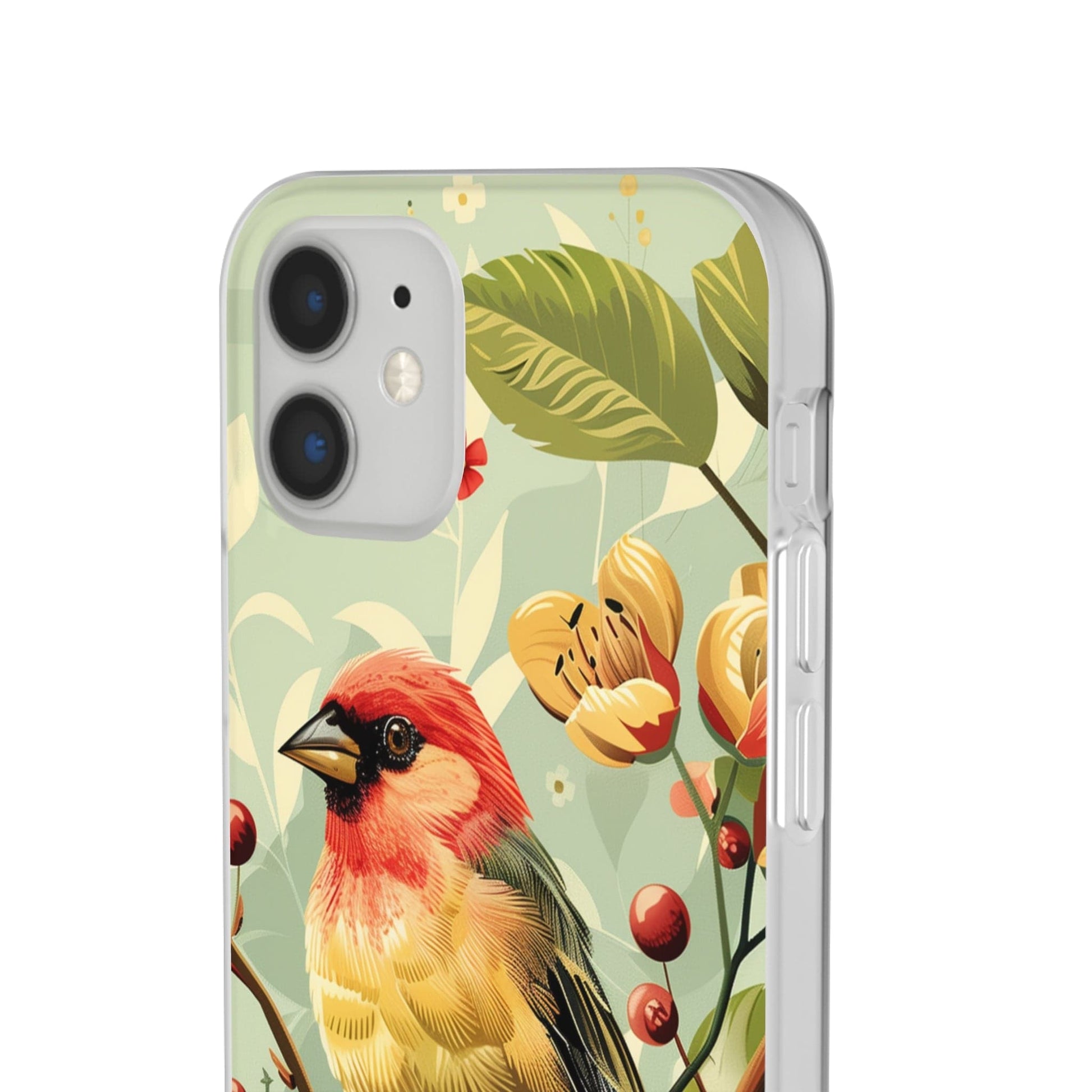 Printify Phone Case Summer Spring Bird Flexi Cases